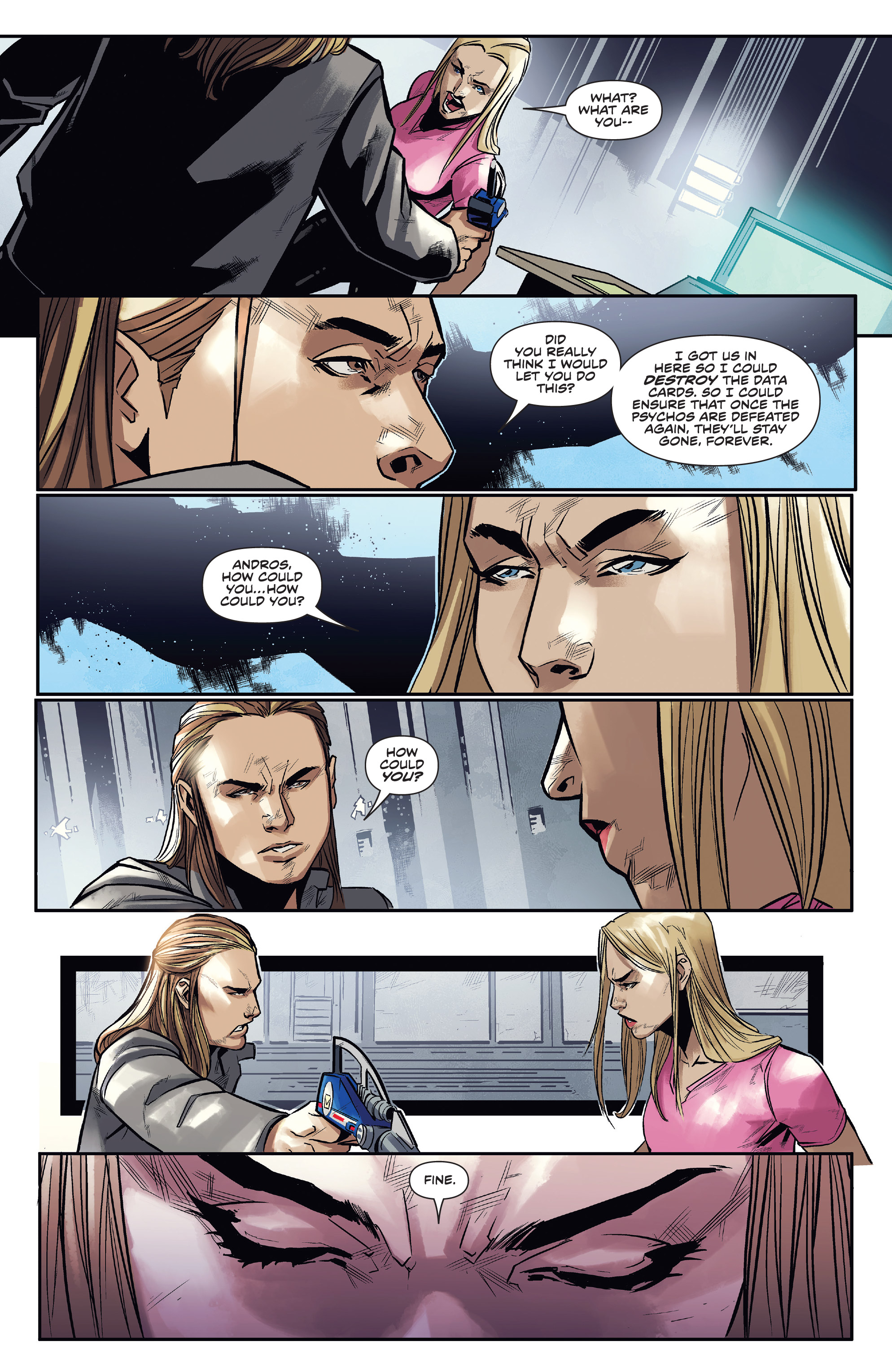Read online Saban's Power Rangers: The Psycho Path comic -  Issue # TPB - 68