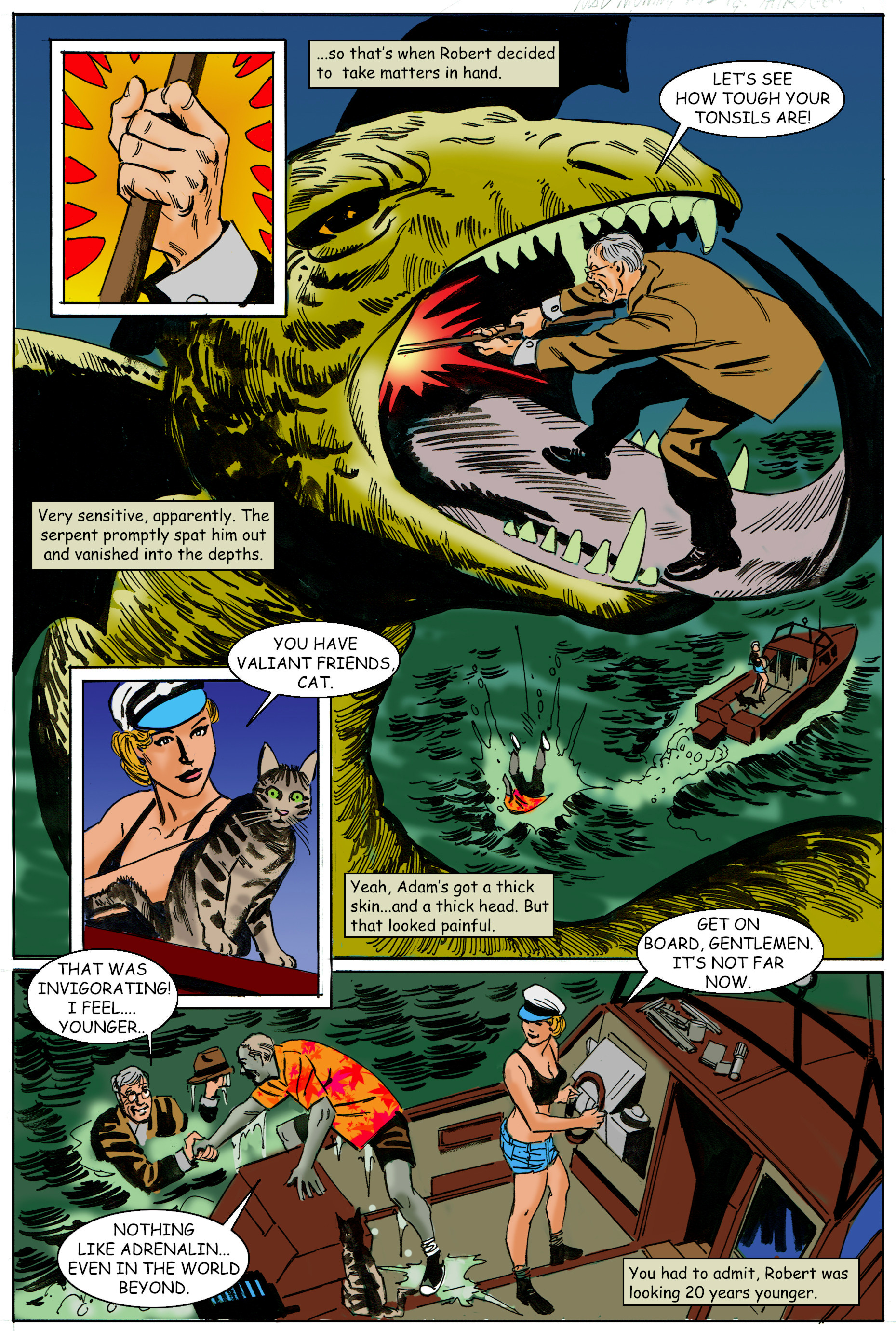 Read online The Mad Mummy comic -  Issue #12 - 14