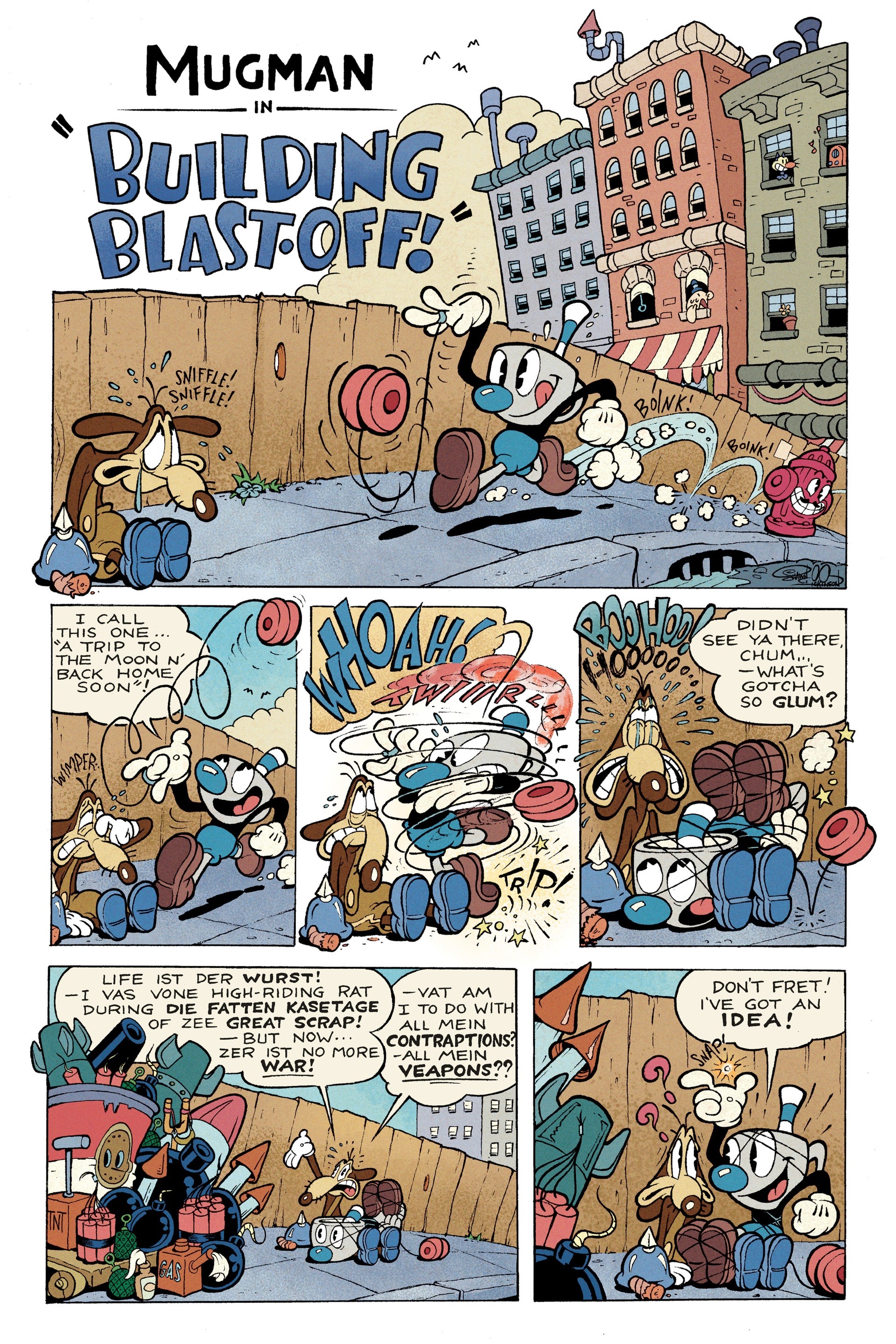 Read online Cuphead: Comic Capers & Curios comic -  Issue # TPB 2 - 9