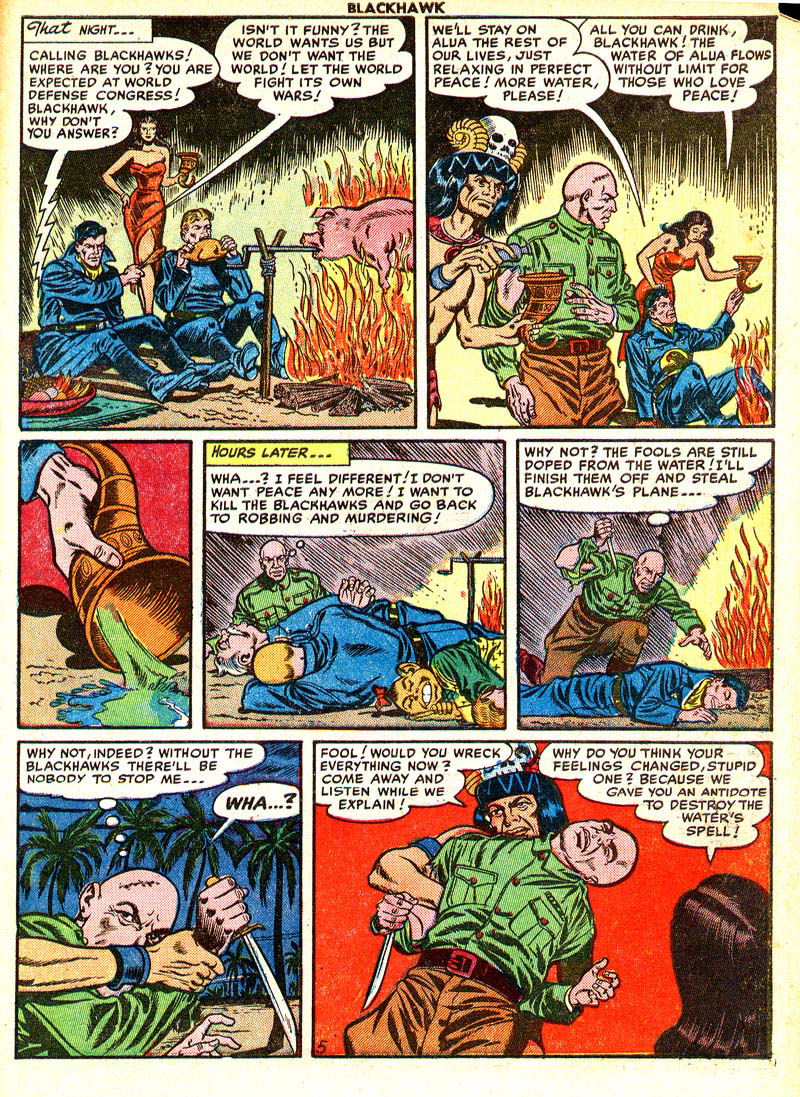 Read online Blackhawk (1957) comic -  Issue #49 - 31