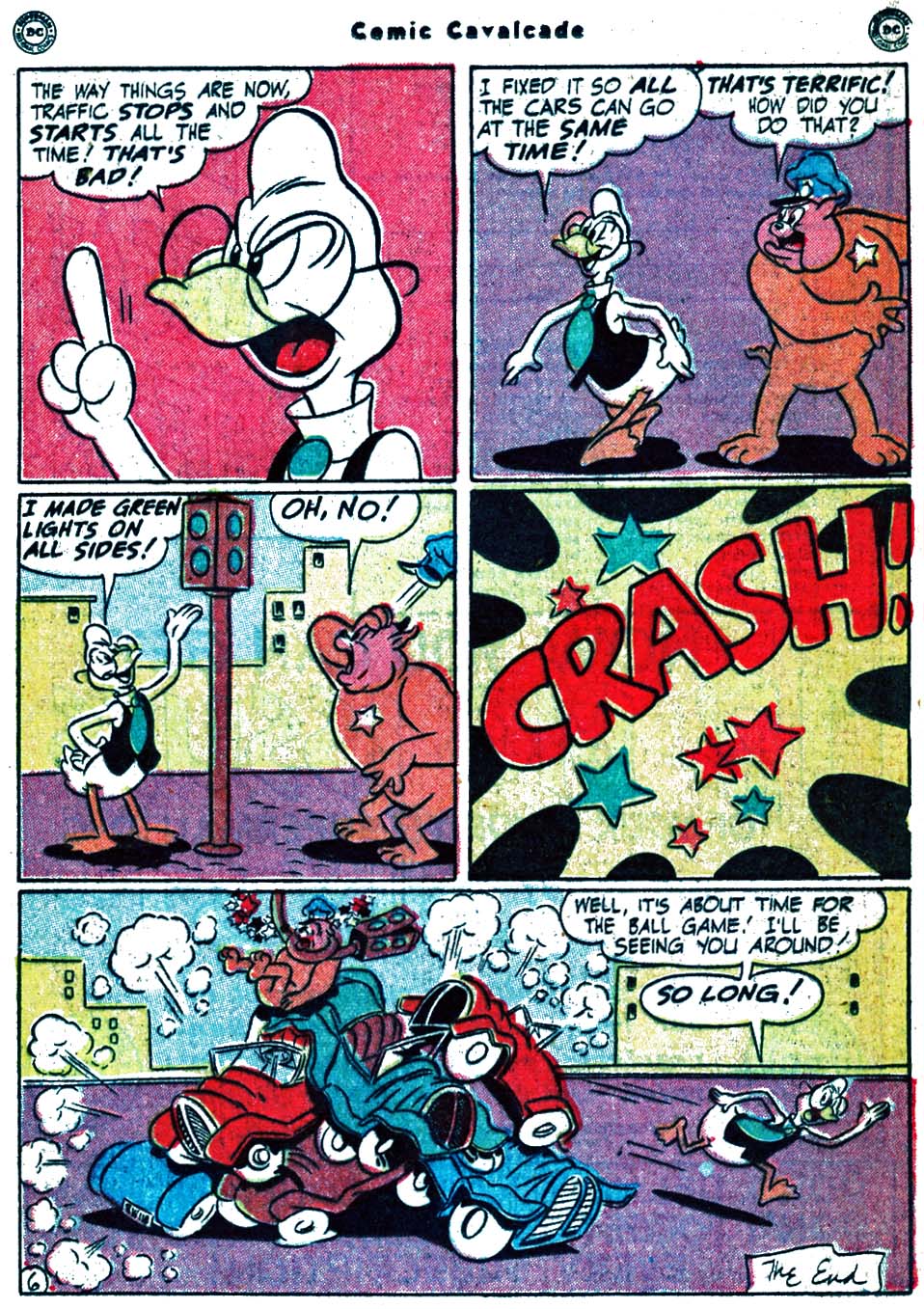 Read online Comic Cavalcade comic -  Issue #42 - 35