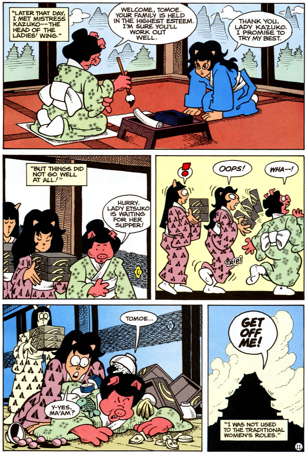 Read online Usagi Yojimbo Color Special comic -  Issue #1 - 12