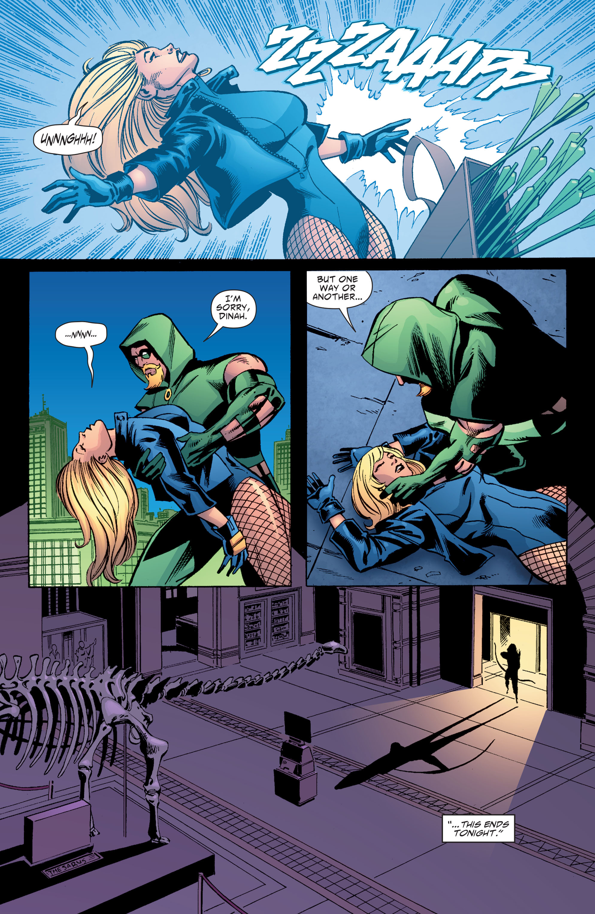 Read online Green Arrow/Black Canary comic -  Issue #18 - 21