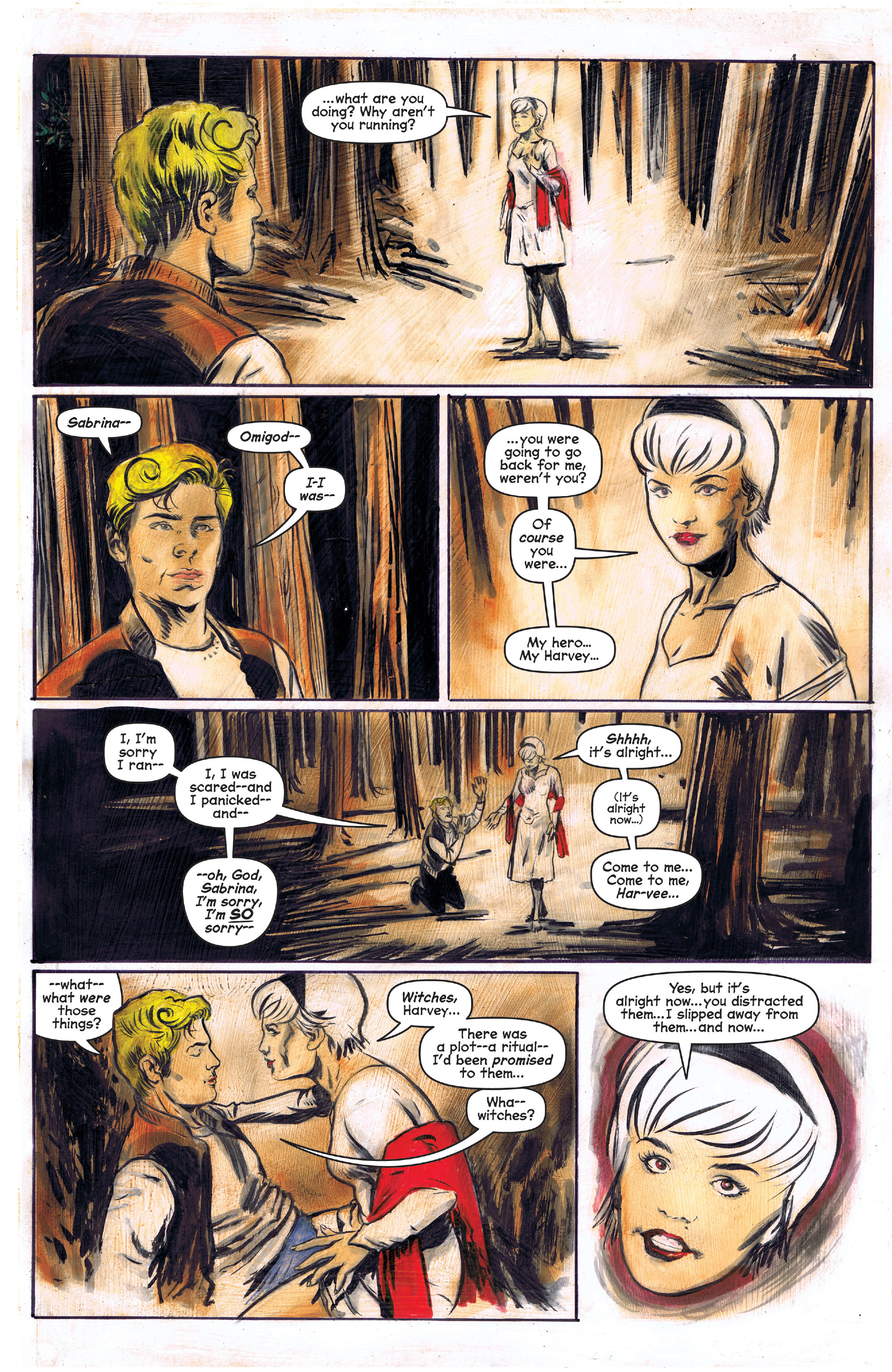 Read online Chilling Adventures of Sabrina comic -  Issue #4 - 8