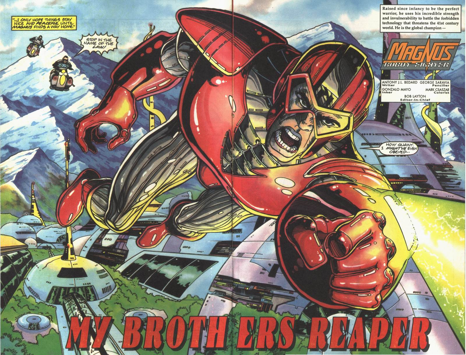 Read online Magnus Robot Fighter (1991) comic -  Issue #42 - 3