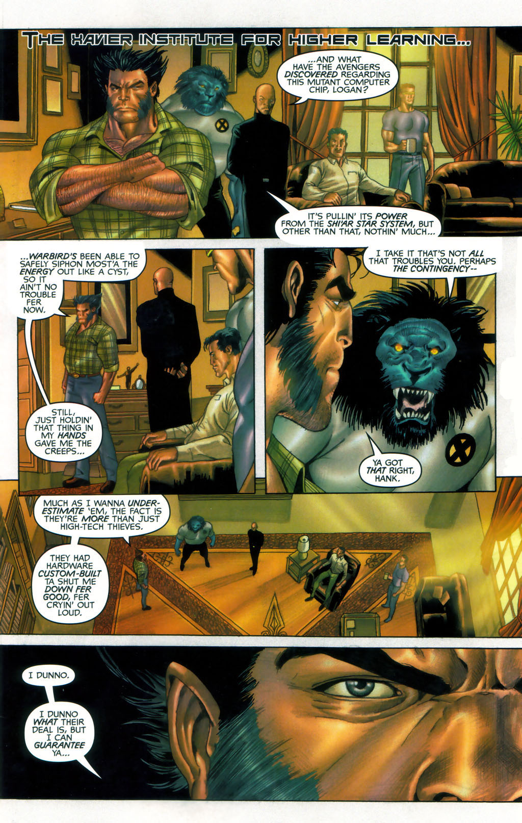 Read online Wolverine/Captain America comic -  Issue #4 - 18