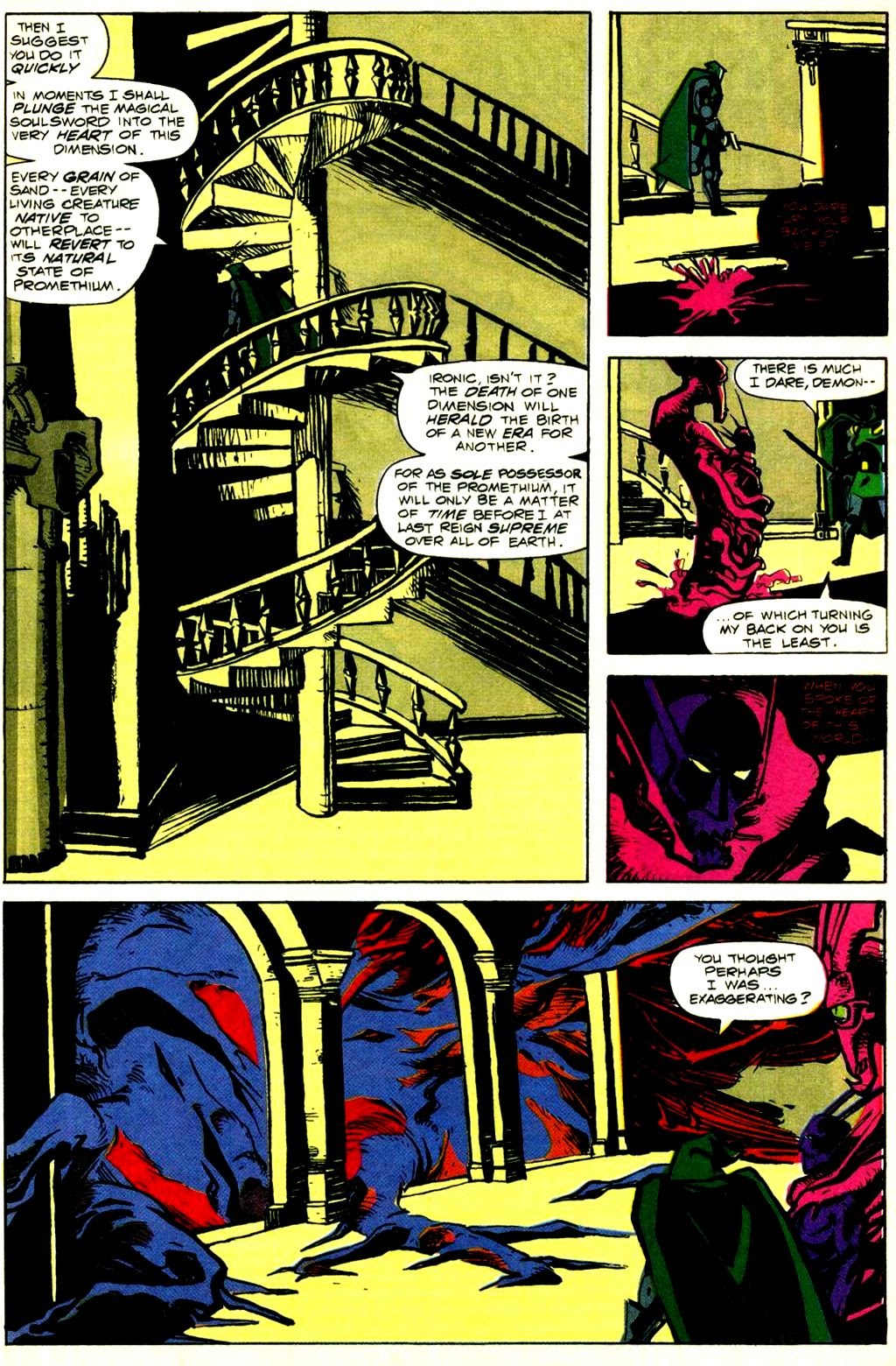Read online Excalibur (1988) comic -  Issue #38 - 22