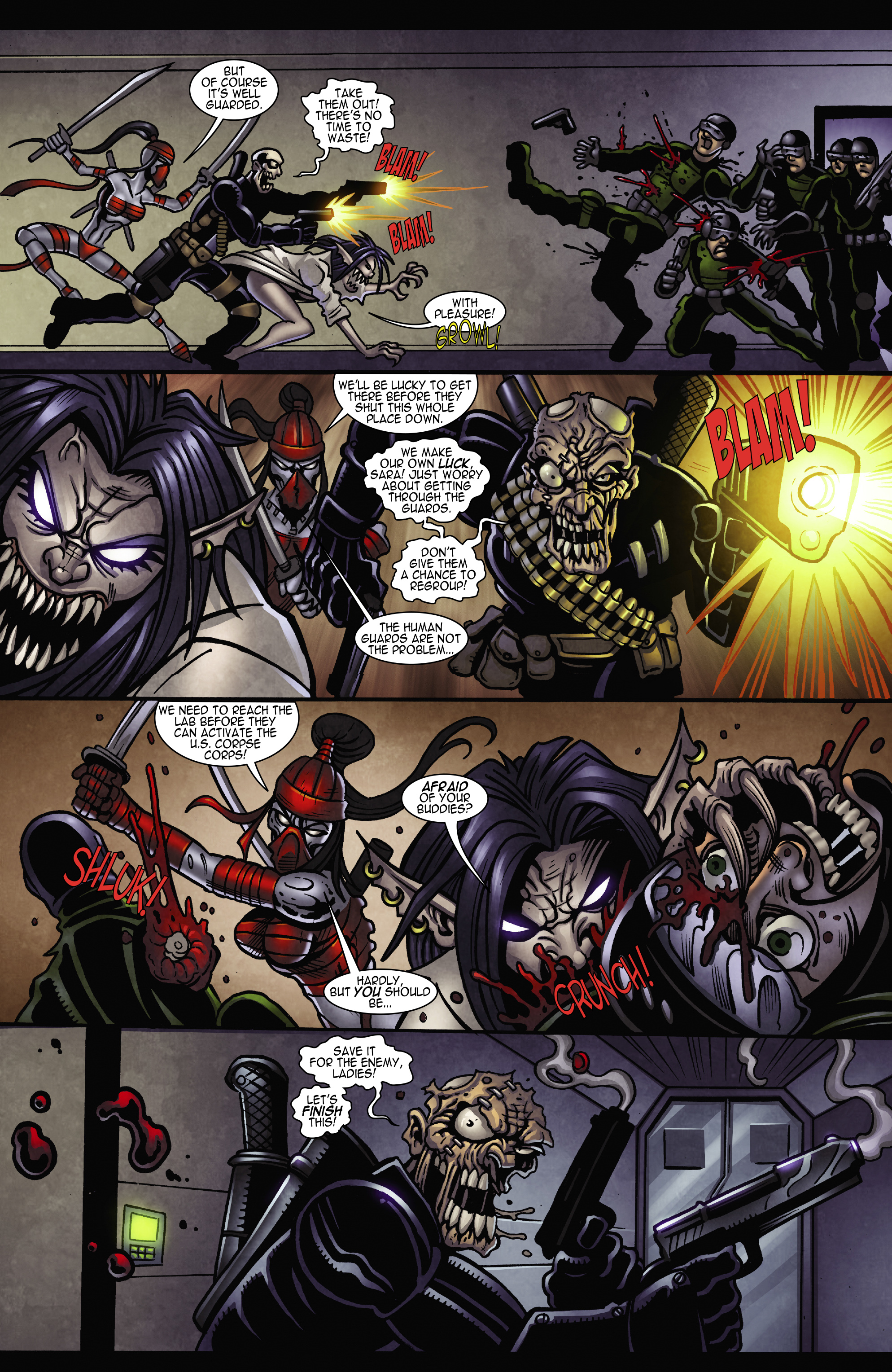 Read online The Living Corpse: Exhumed comic -  Issue #6 - 14