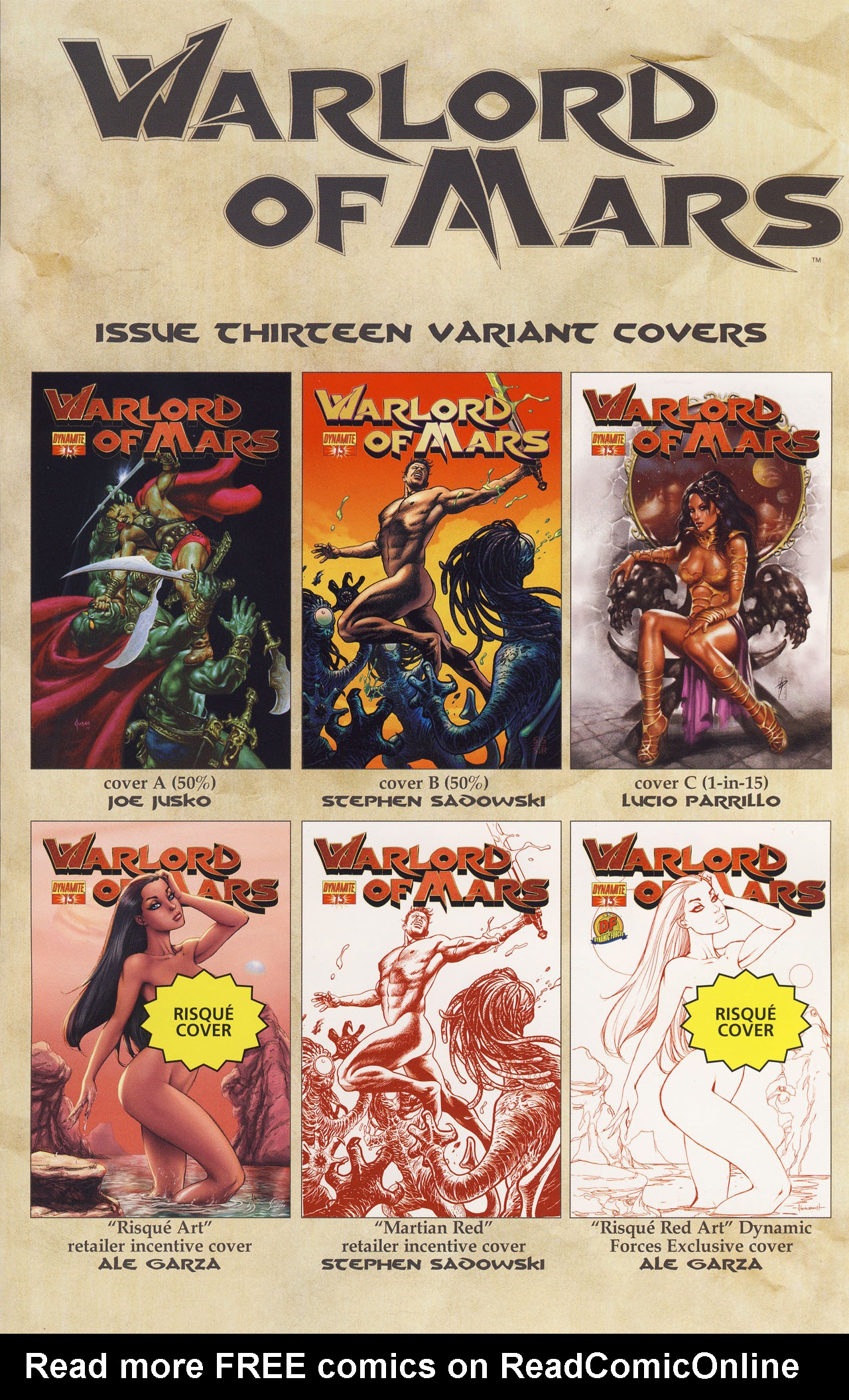 Read online Warlord of Mars comic -  Issue #13 - 34