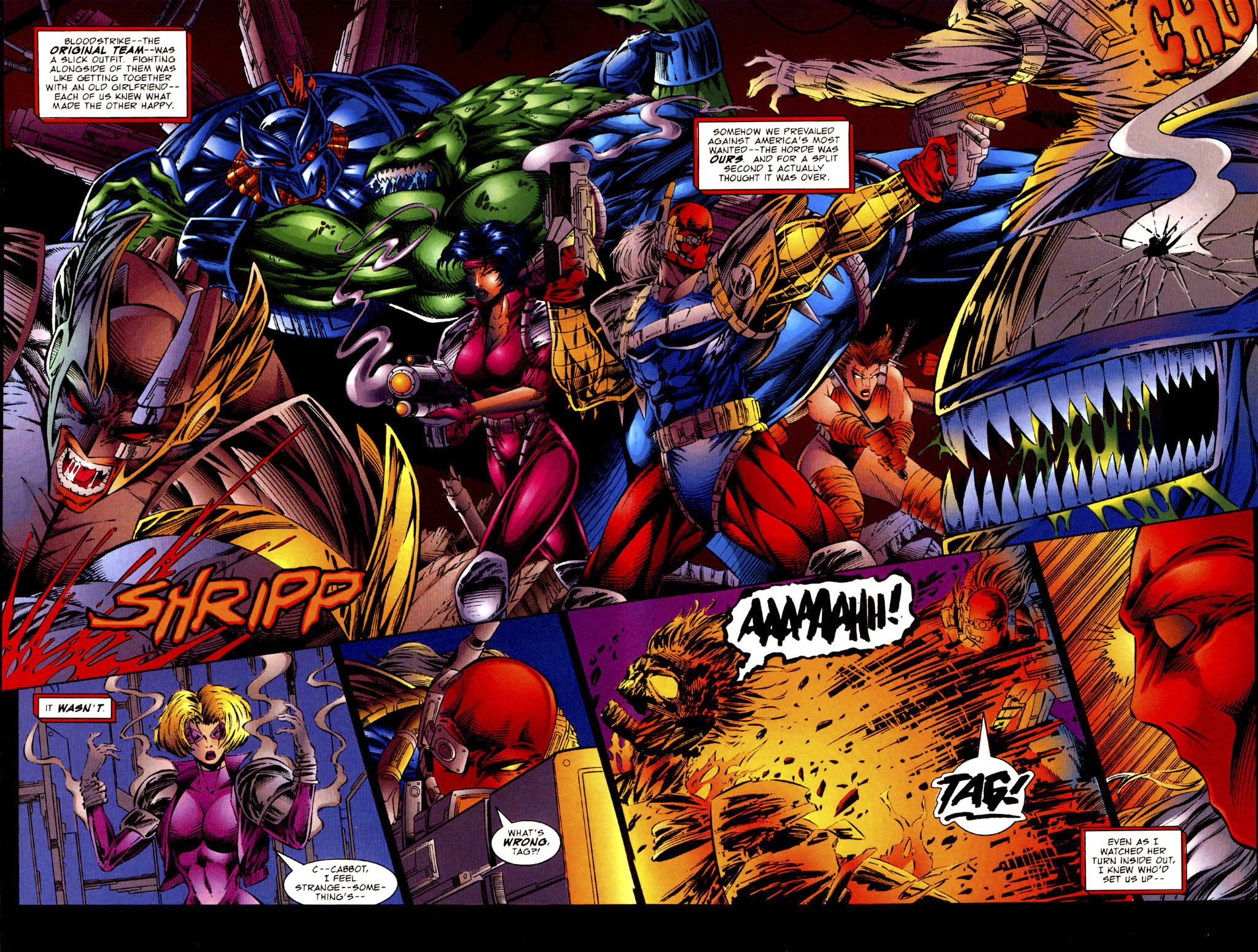 Read online Bloodstrike (1993) comic -  Issue #22 - 13