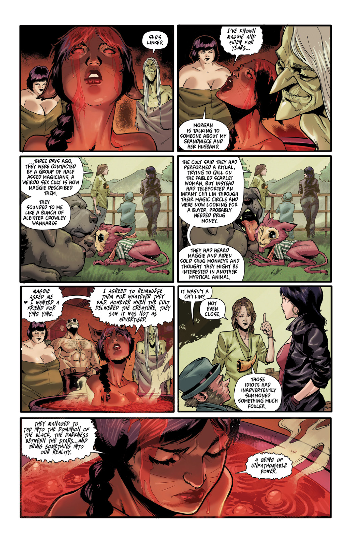 Read online Le Fay comic -  Issue #2 - 21