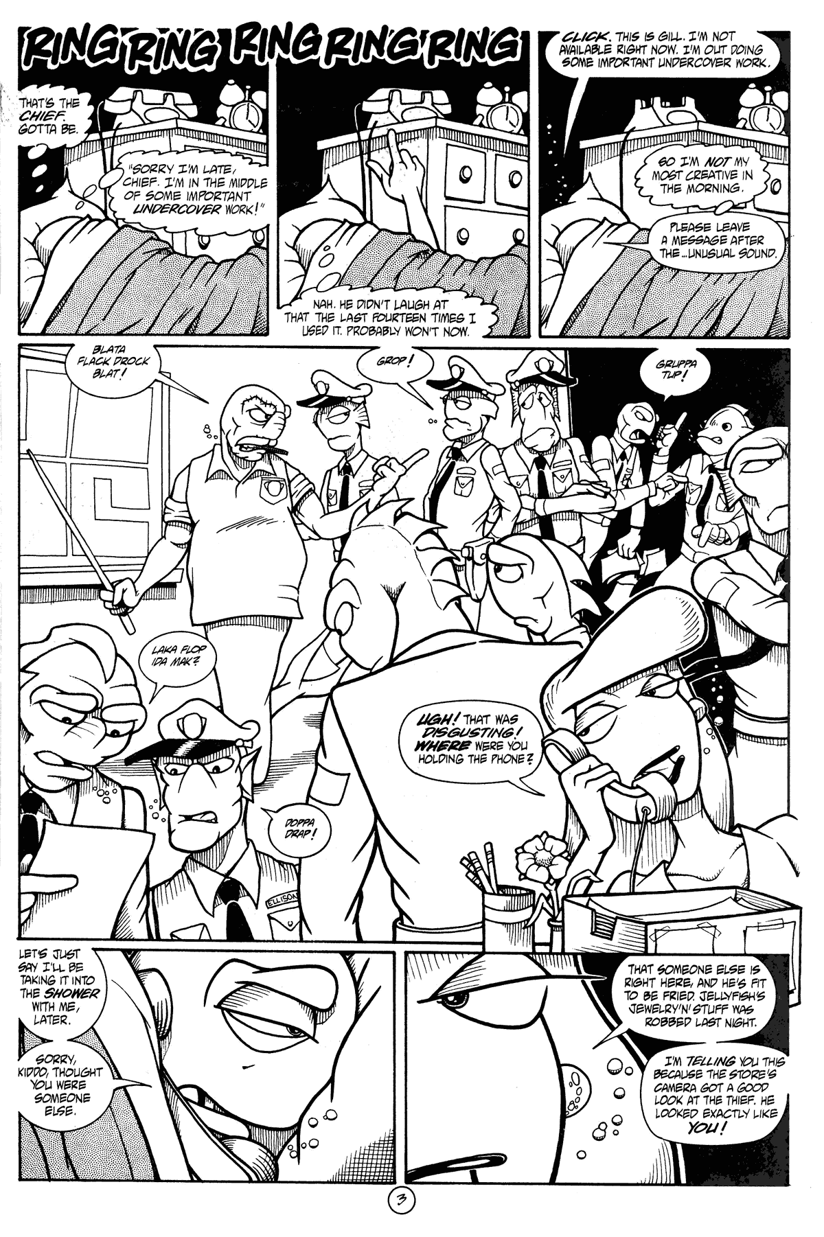 Read online Fish Shticks comic -  Issue #3 - 5