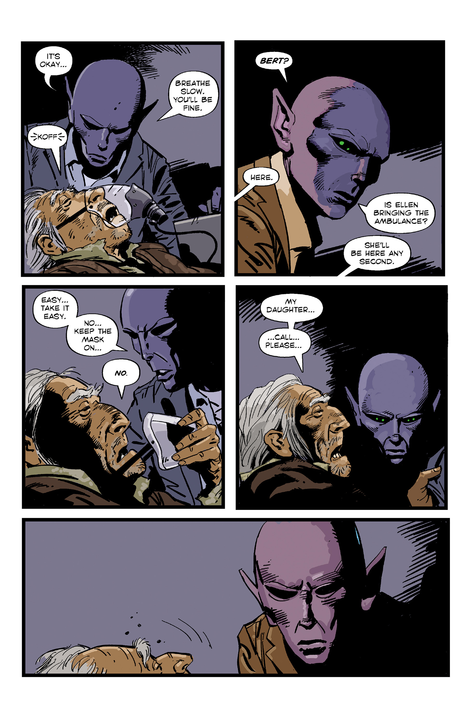 Read online Resident Alien: The Man With No Name comic -  Issue #2 - 6