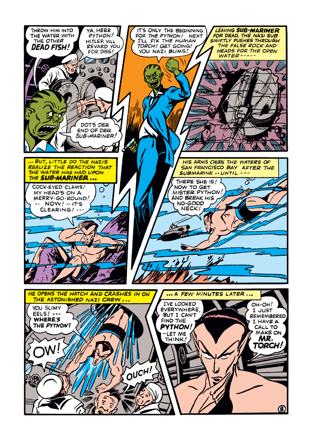 Read online The Human Torch (1940) comic -  Issue #8 - 12