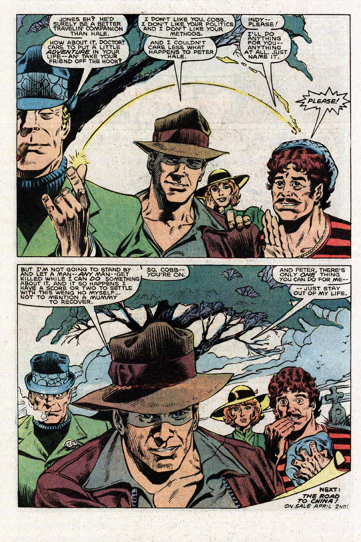 Read online The Further Adventures of Indiana Jones comic -  Issue #29 - 24