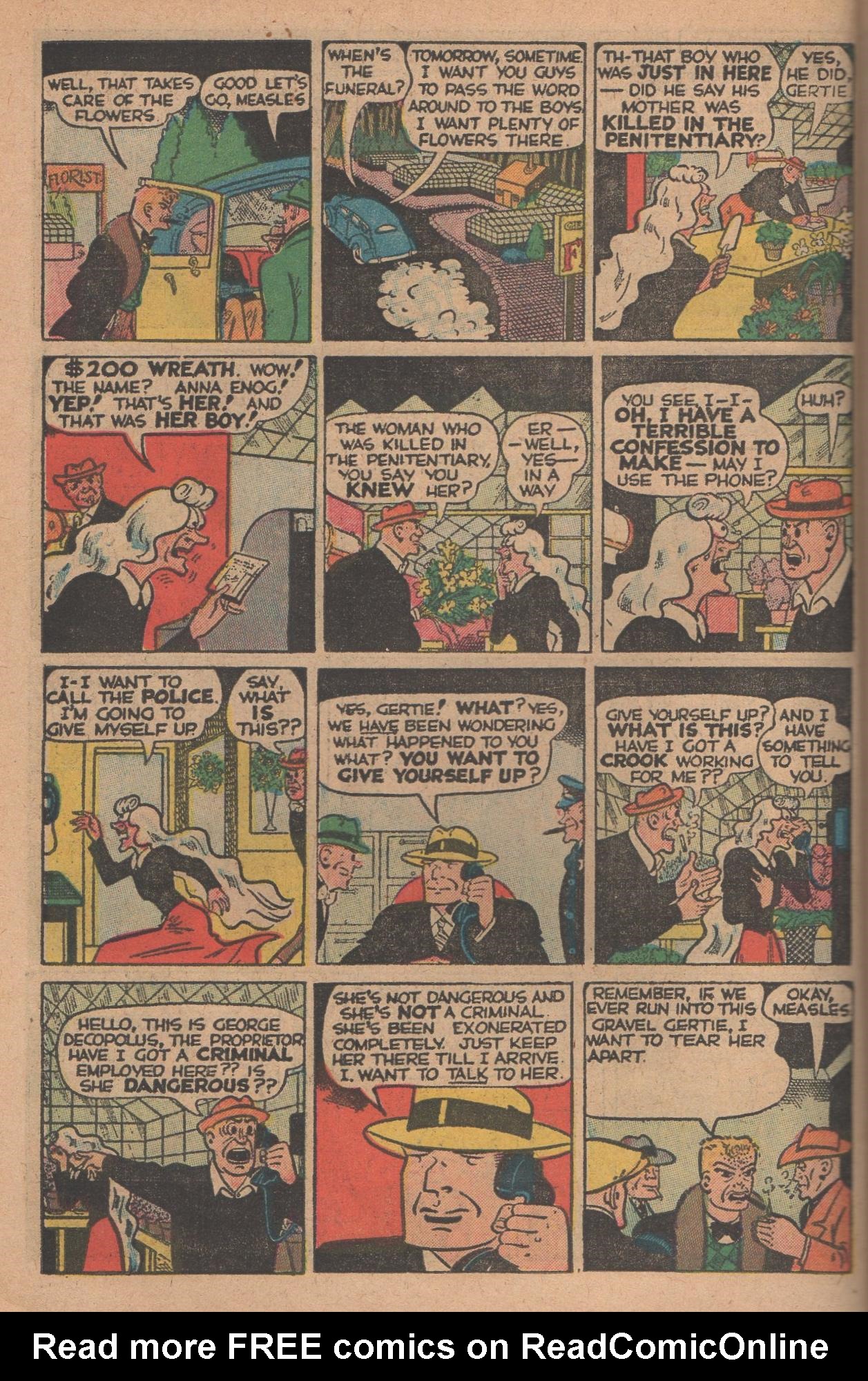 Read online Dick Tracy comic -  Issue #143 - 14