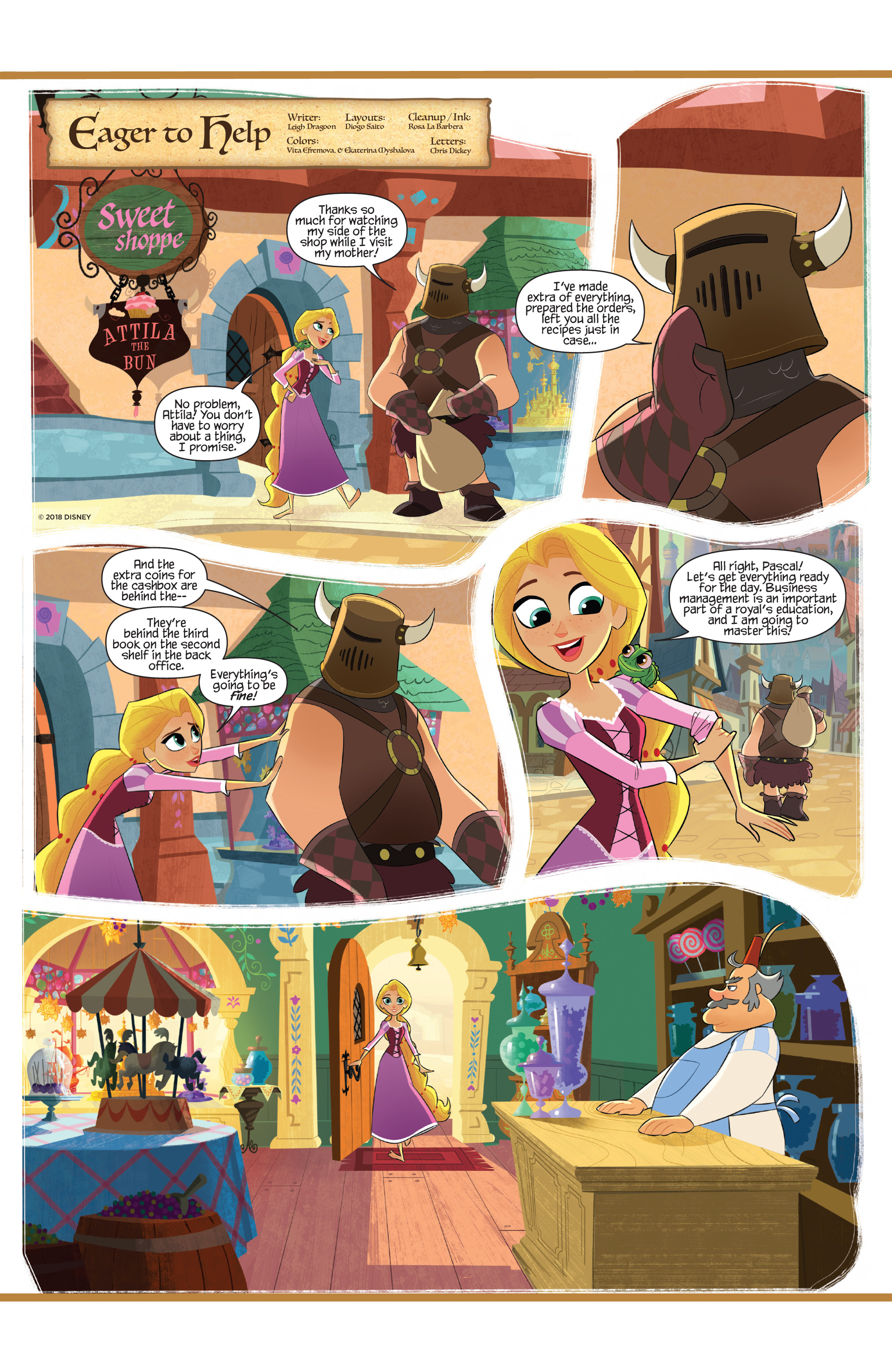 Read online Tangled: The Series: Hair It Is comic -  Issue # Full - 19