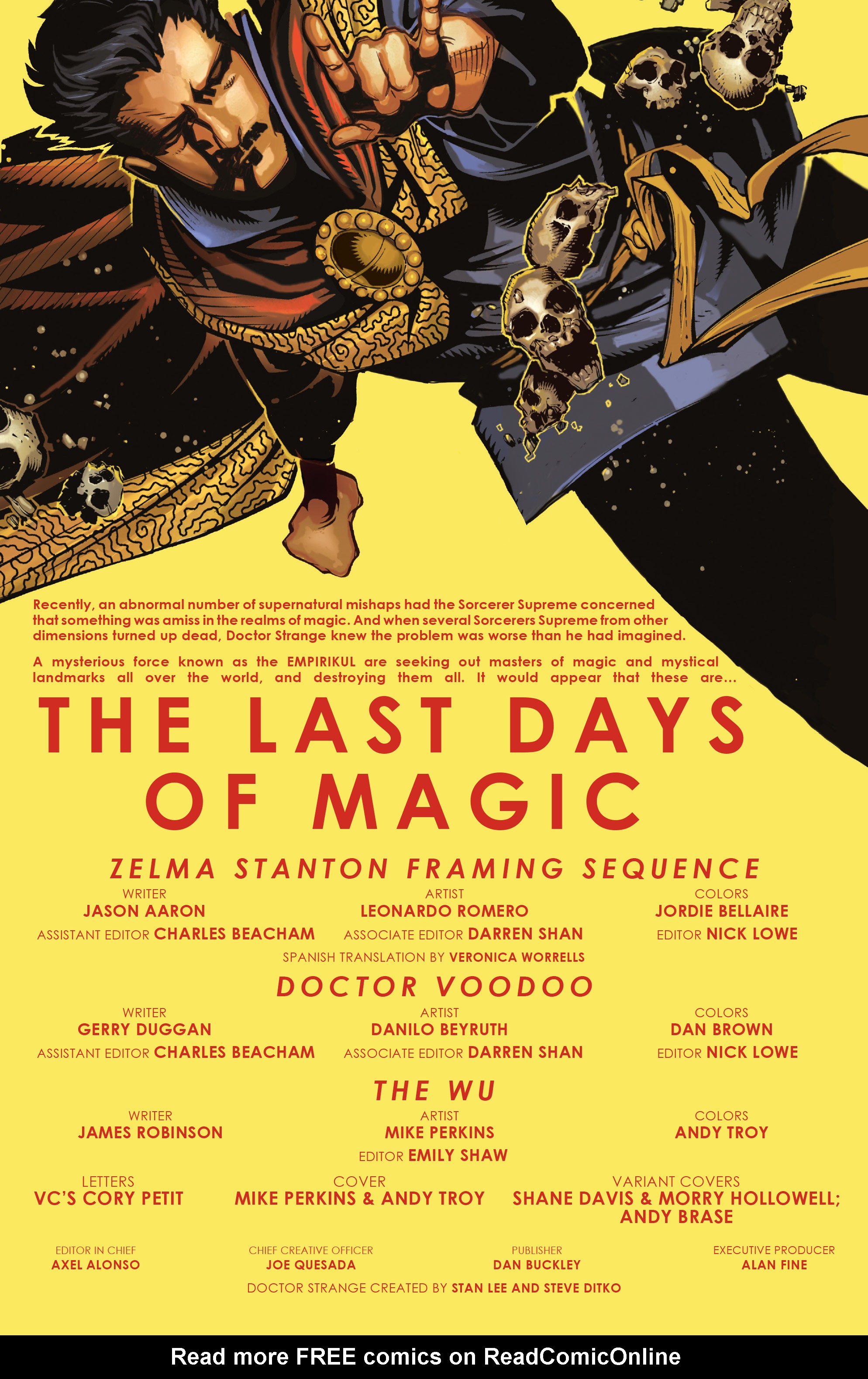 Read online Doctor Strange: Last Days of Magic comic -  Issue # Full - 2