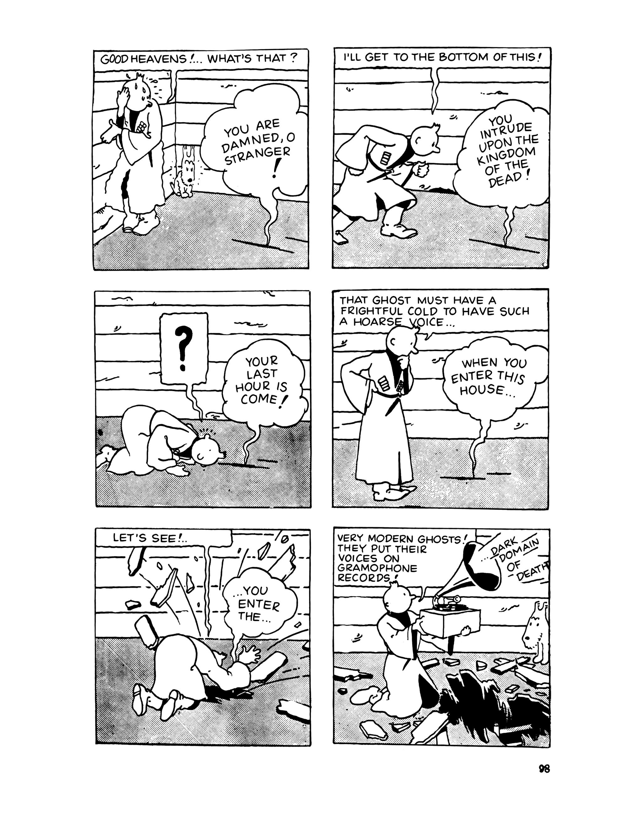 Read online The Adventures of Tintin comic -  Issue #1 - 103