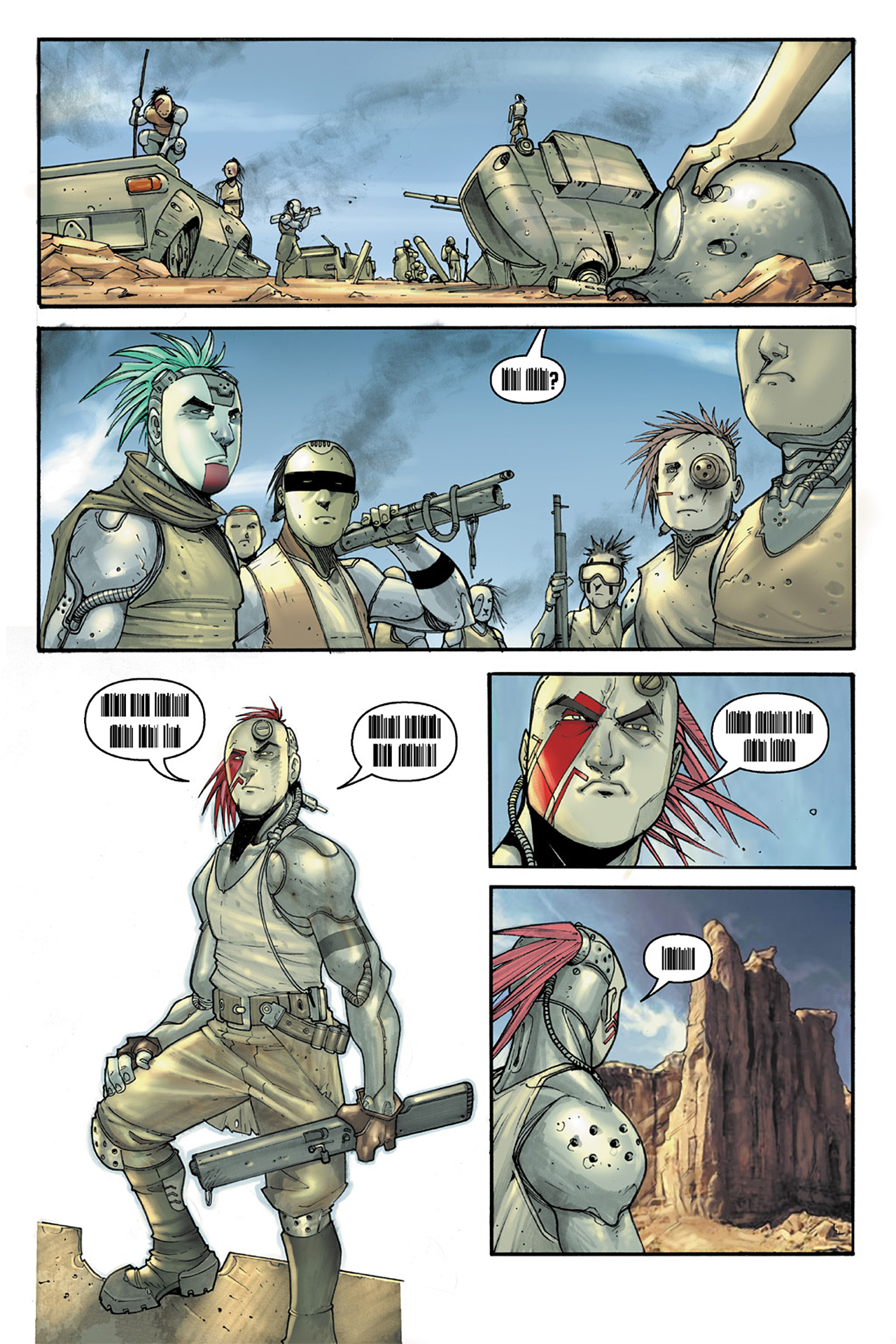 Read online Lone Wolf 2100 comic -  Issue # TPB 2 - 34