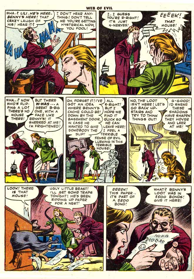 Read online Web of Evil comic -  Issue #9 - 22