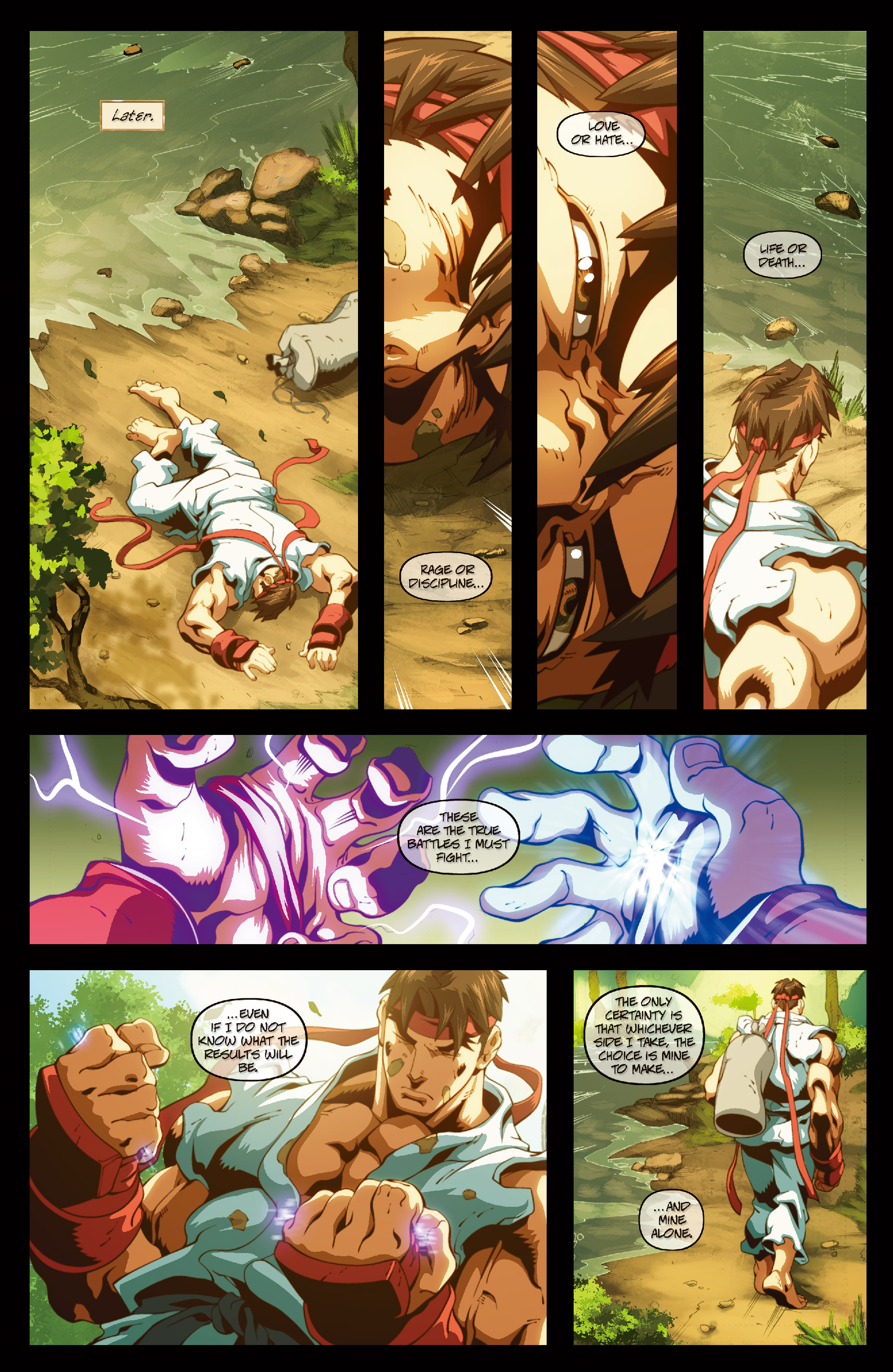 Read online Street Fighter II comic -  Issue #6 - 24