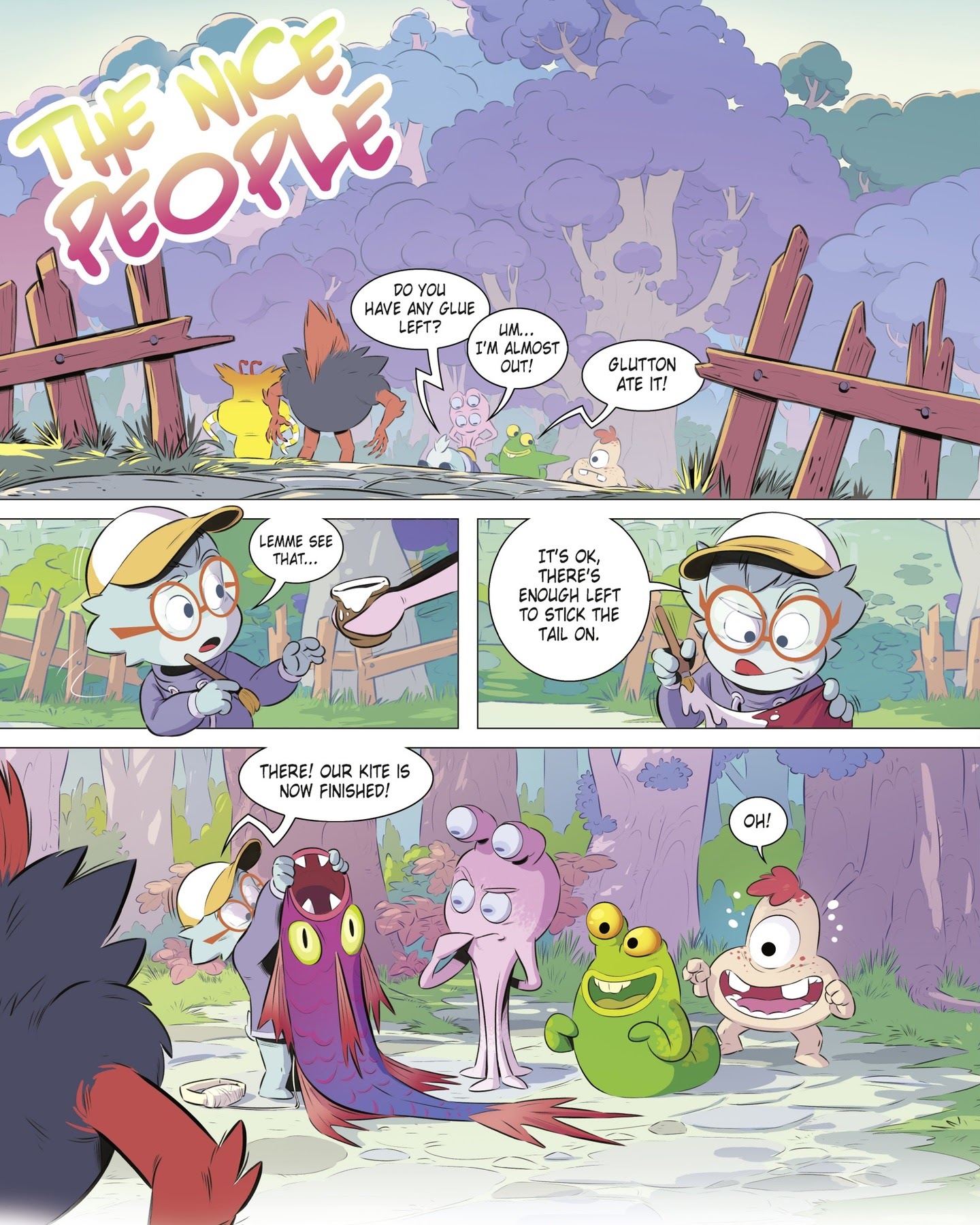Read online The School for Little Monsters: It's Tough Being Flop comic -  Issue # TPB - 78