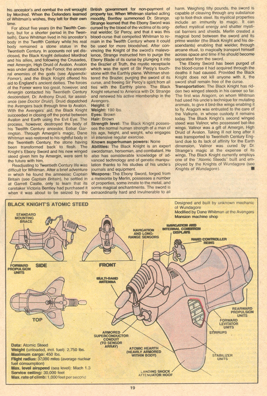Read online The Official Handbook of the Marvel Universe Deluxe Edition comic -  Issue #2 - 21