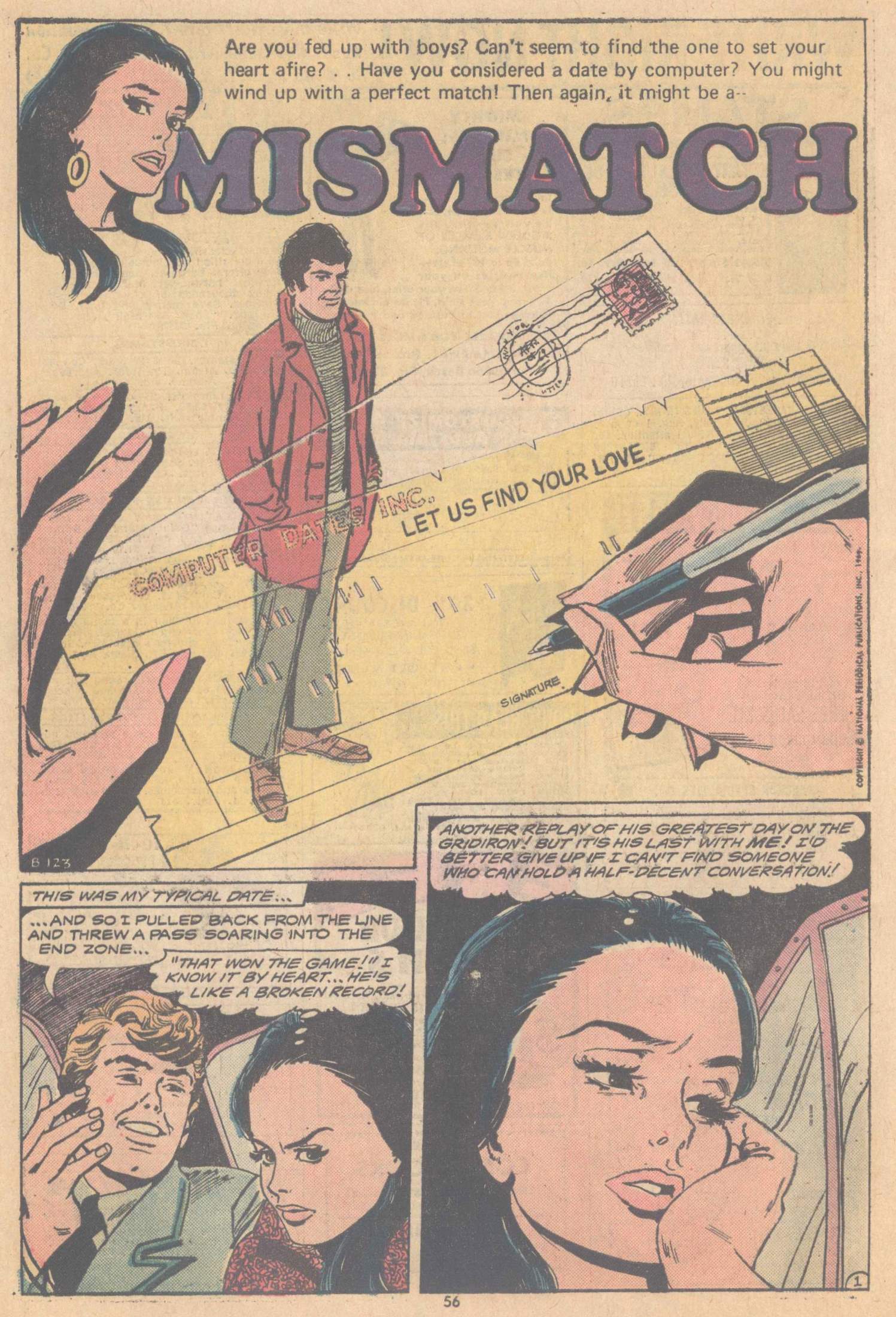 Read online Young Romance comic -  Issue #202 - 54