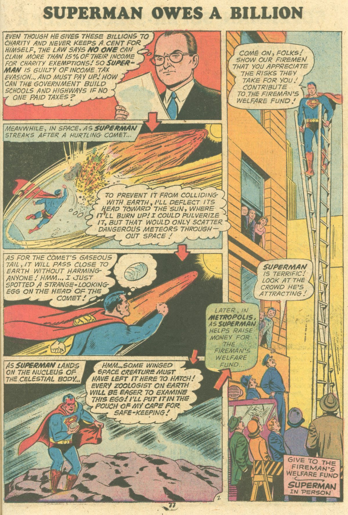 Read online Superman (1939) comic -  Issue #284 - 77