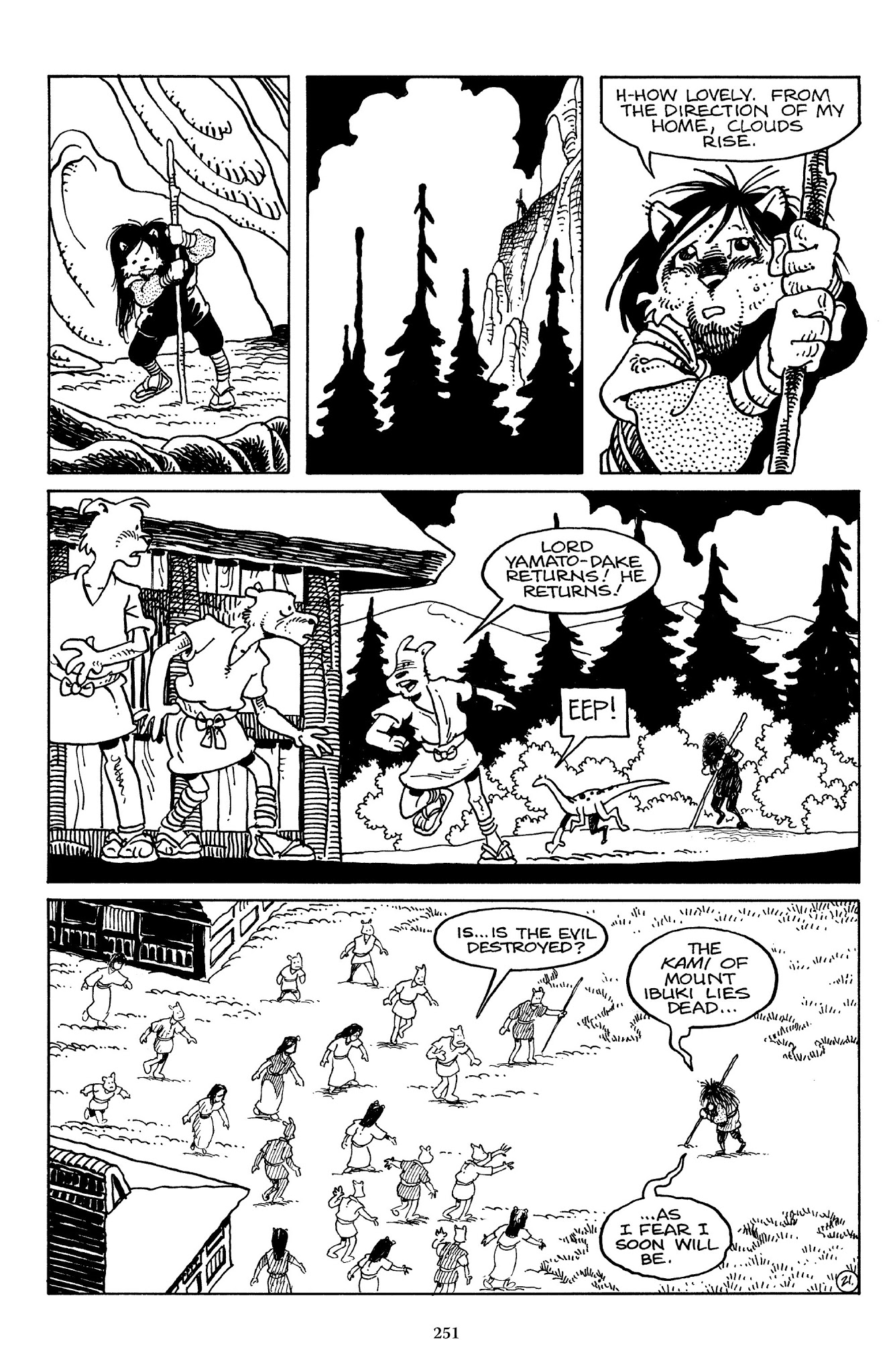 Read online The Usagi Yojimbo Saga comic -  Issue # TPB 3 - 248