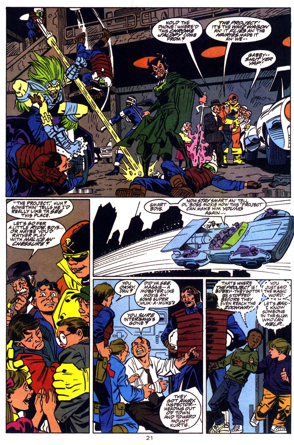 Read online Guardians of Metropolis comic -  Issue #3 - 22