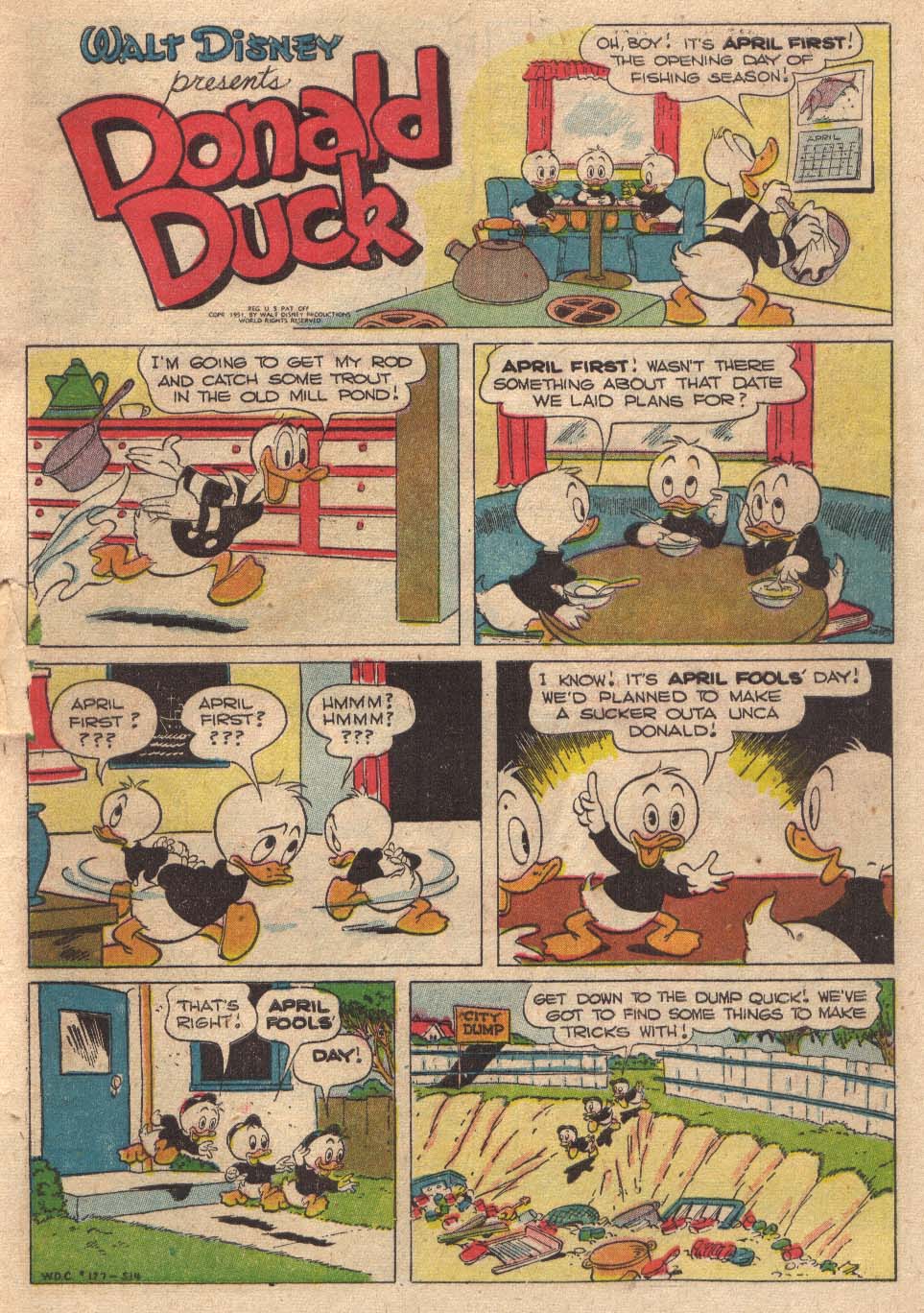 Read online Walt Disney's Comics and Stories comic -  Issue #127 - 3