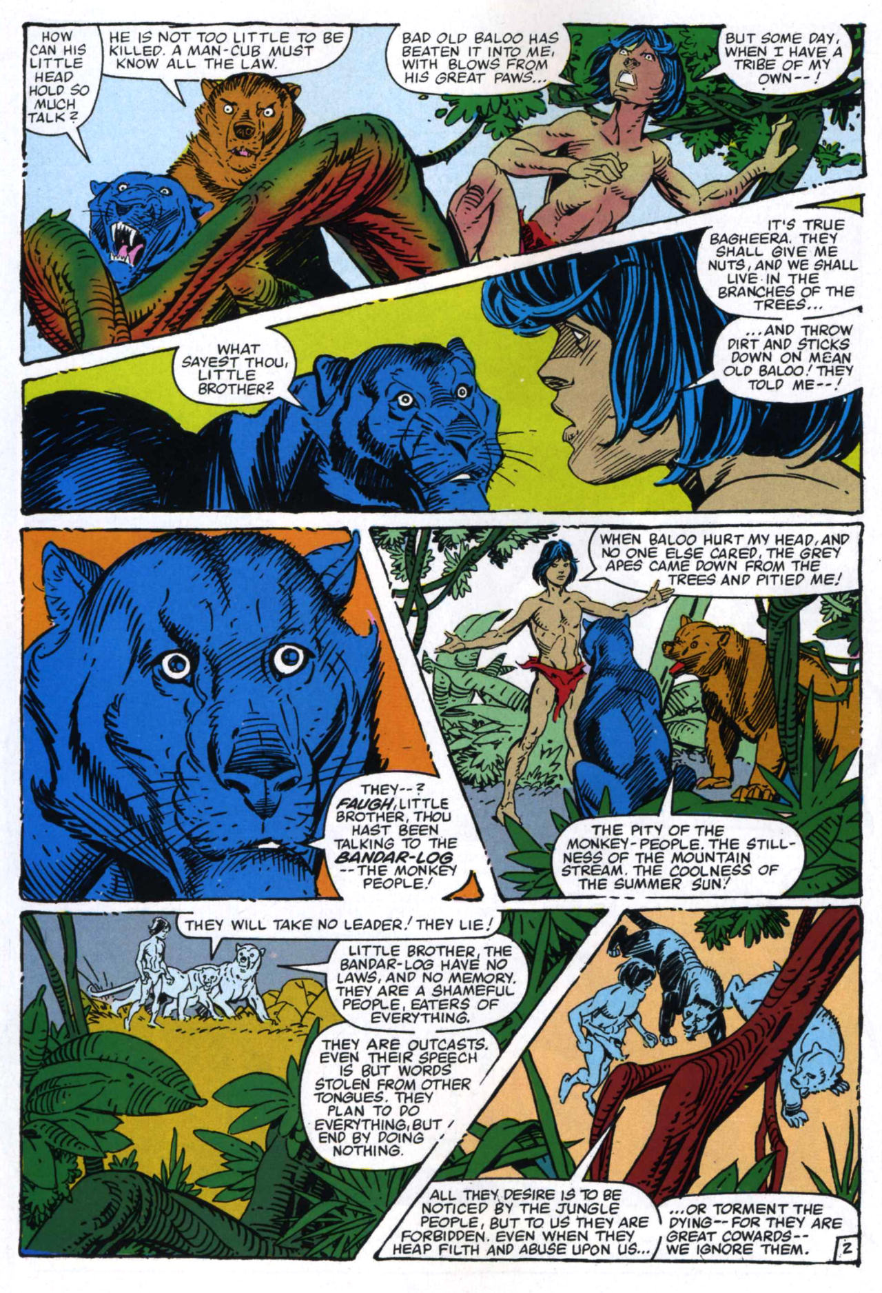 Read online Marvel Illustrated Jungle Book comic -  Issue # Full - 37