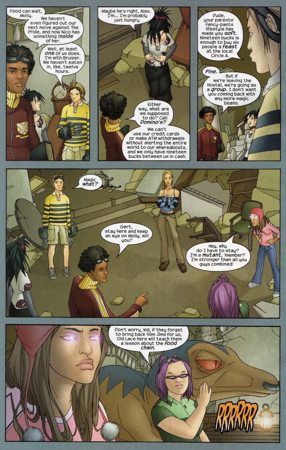 Read online Runaways (2003) comic -  Issue #7 - 14