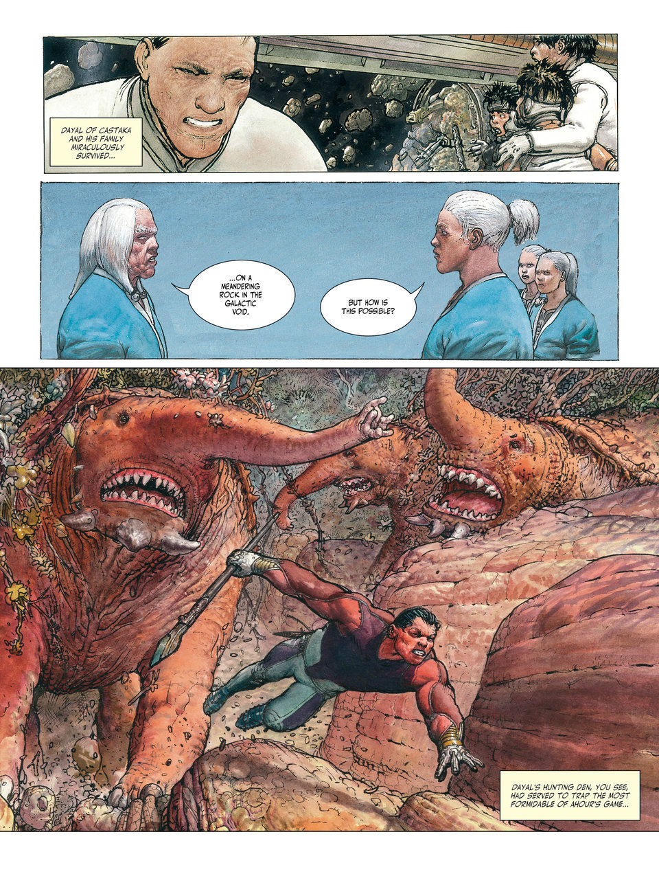 Read online Metabarons Genesis: Castaka comic -  Issue # TPB - 54