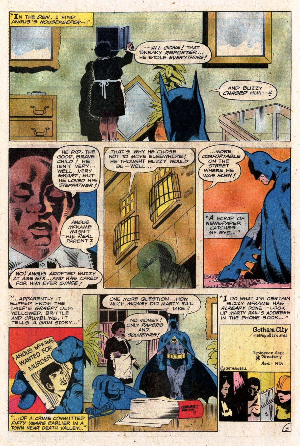 Read online Batman (1940) comic -  Issue #303 - 35