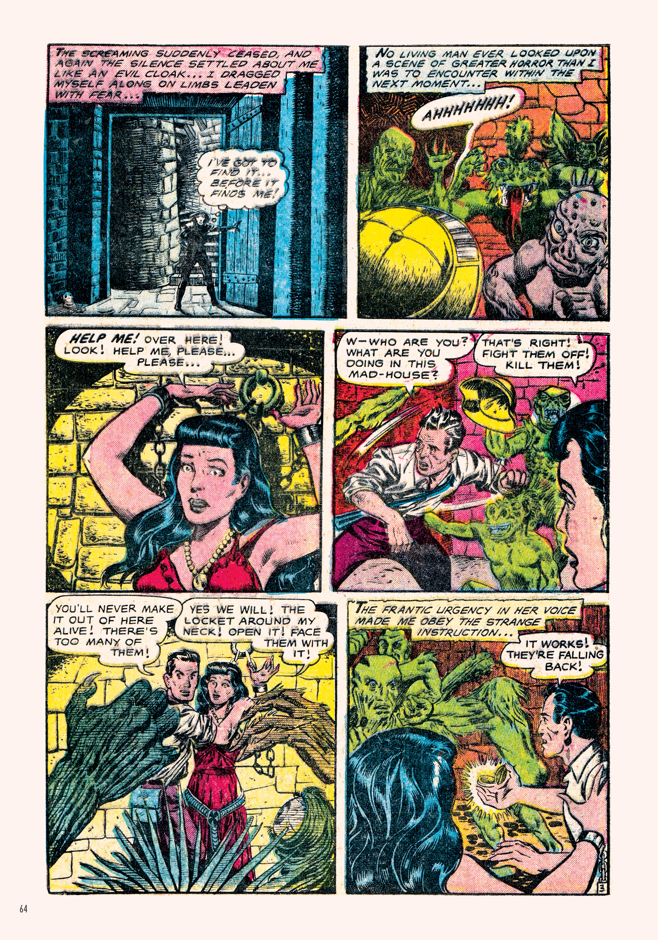Read online Classic Monsters of Pre-Code Horror Comics: Swamp Monsters comic -  Issue # TPB - 64