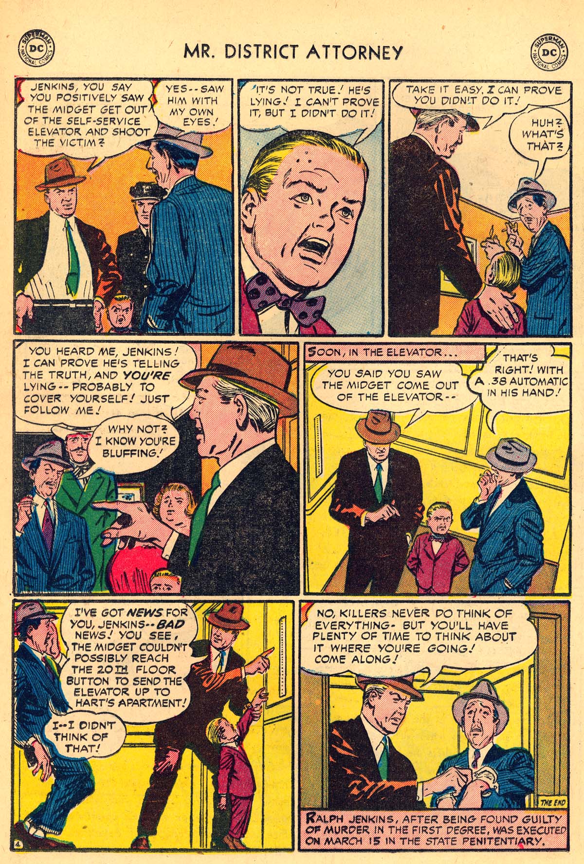 Read online Mr. District Attorney comic -  Issue #43 - 24