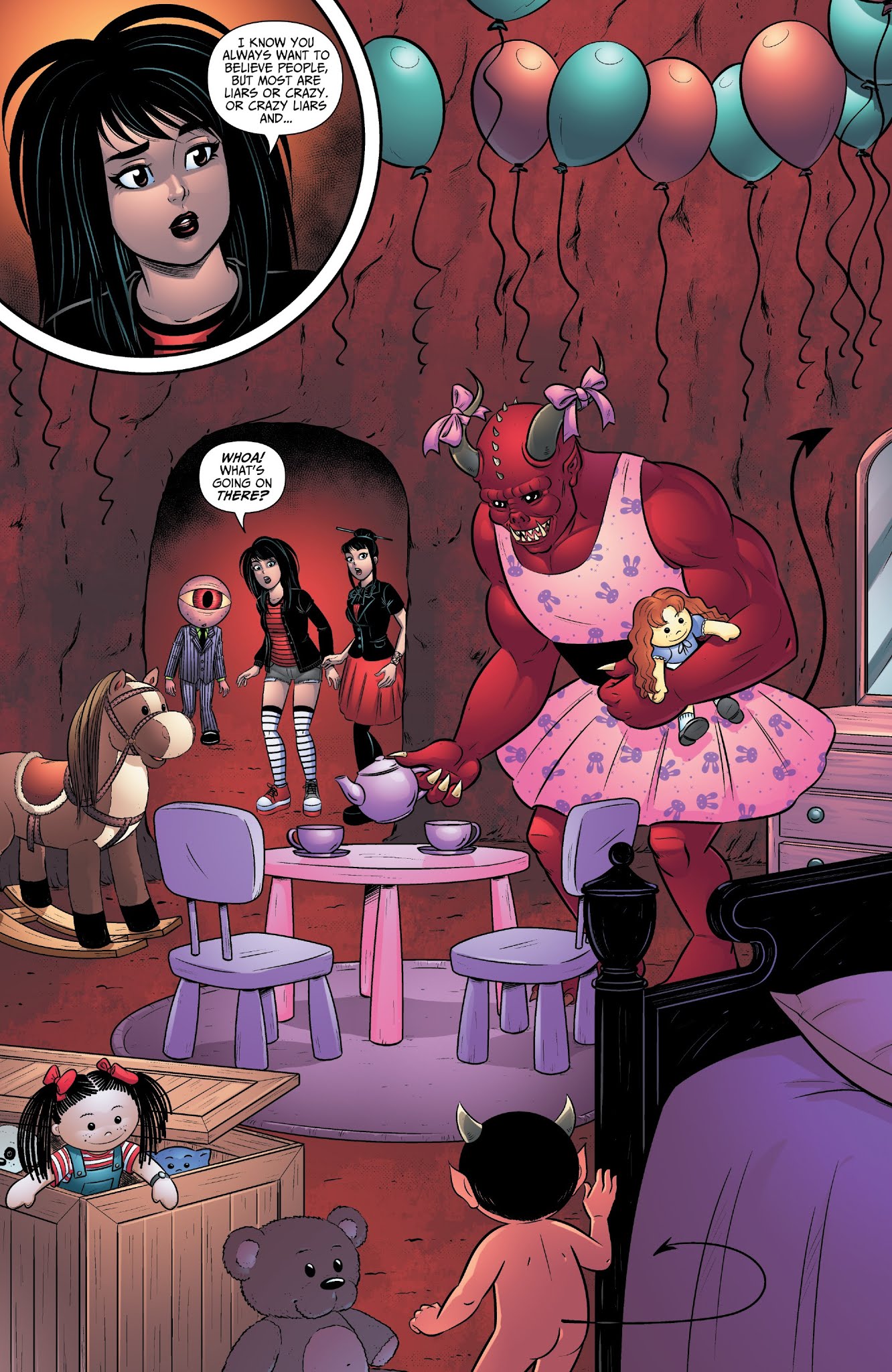 Read online Exorsisters comic -  Issue #1 - 15