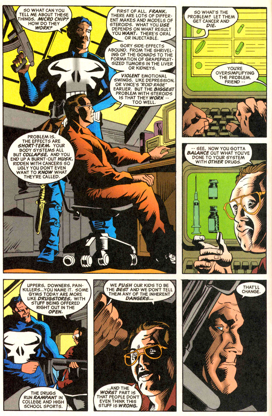 Read online The Punisher Back to School Special comic -  Issue #2 - 8