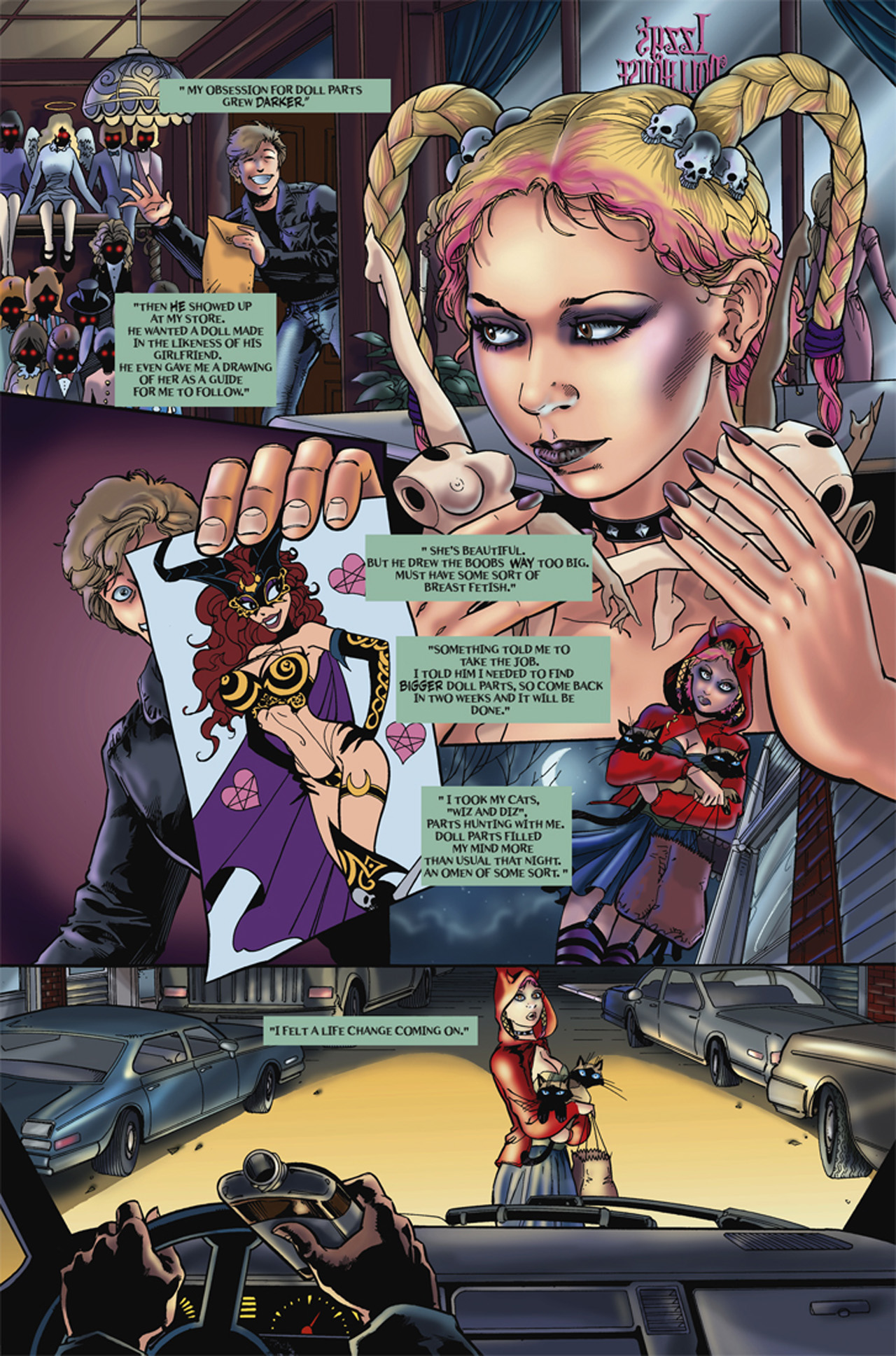 Read online Tarot: Witch of the Black Rose comic -  Issue #13 - 5