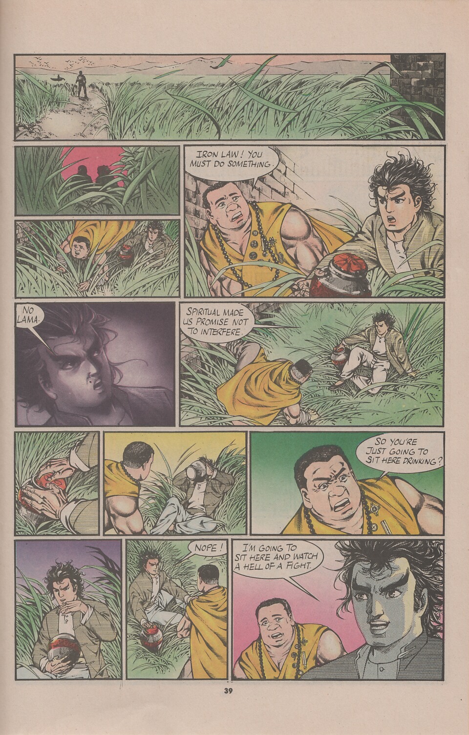 Read online Drunken Fist comic -  Issue #39 - 38