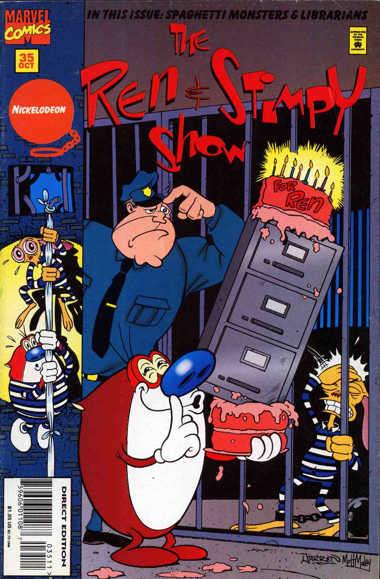 Read online The Ren & Stimpy Show comic -  Issue #35 - 1