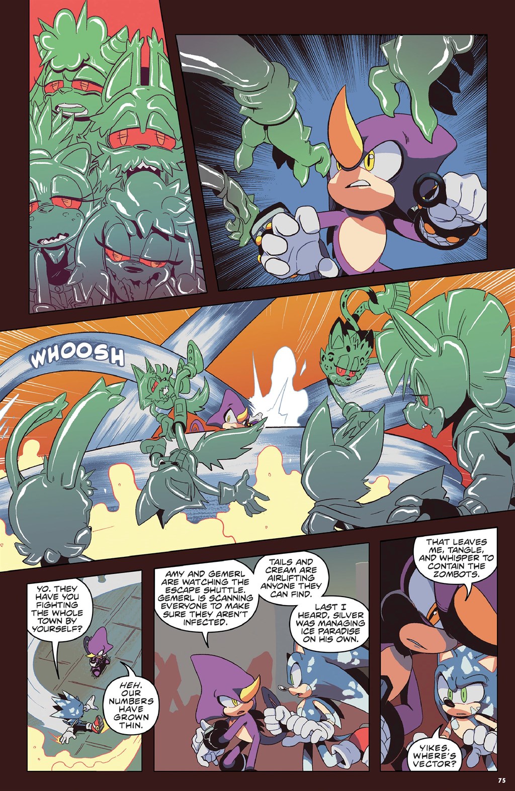 Read online Sonic the Hedgehog (2018) comic -  Issue # _The IDW Collection 3 (Part 1) - 75
