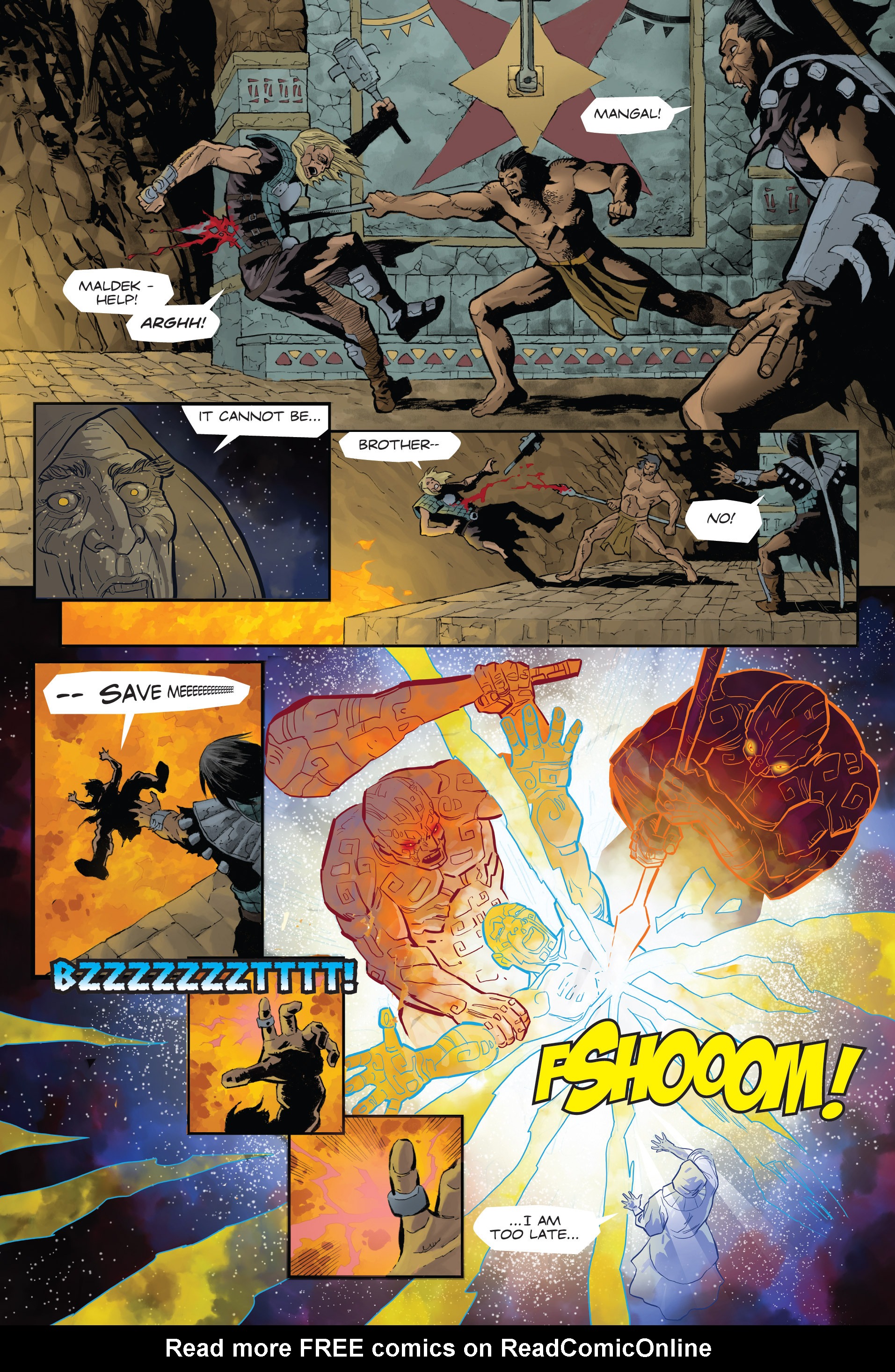 Read online Future Primitive comic -  Issue #5 - 12