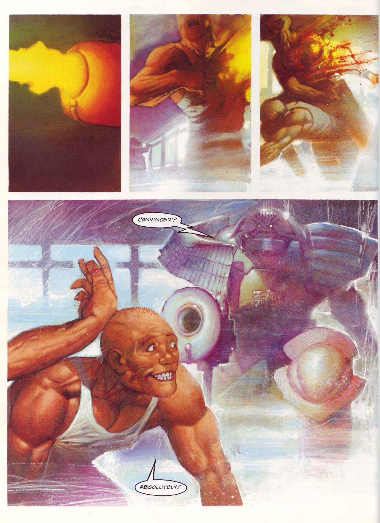 Read online Judge Dredd: Mechanismo comic -  Issue # TPB - 19