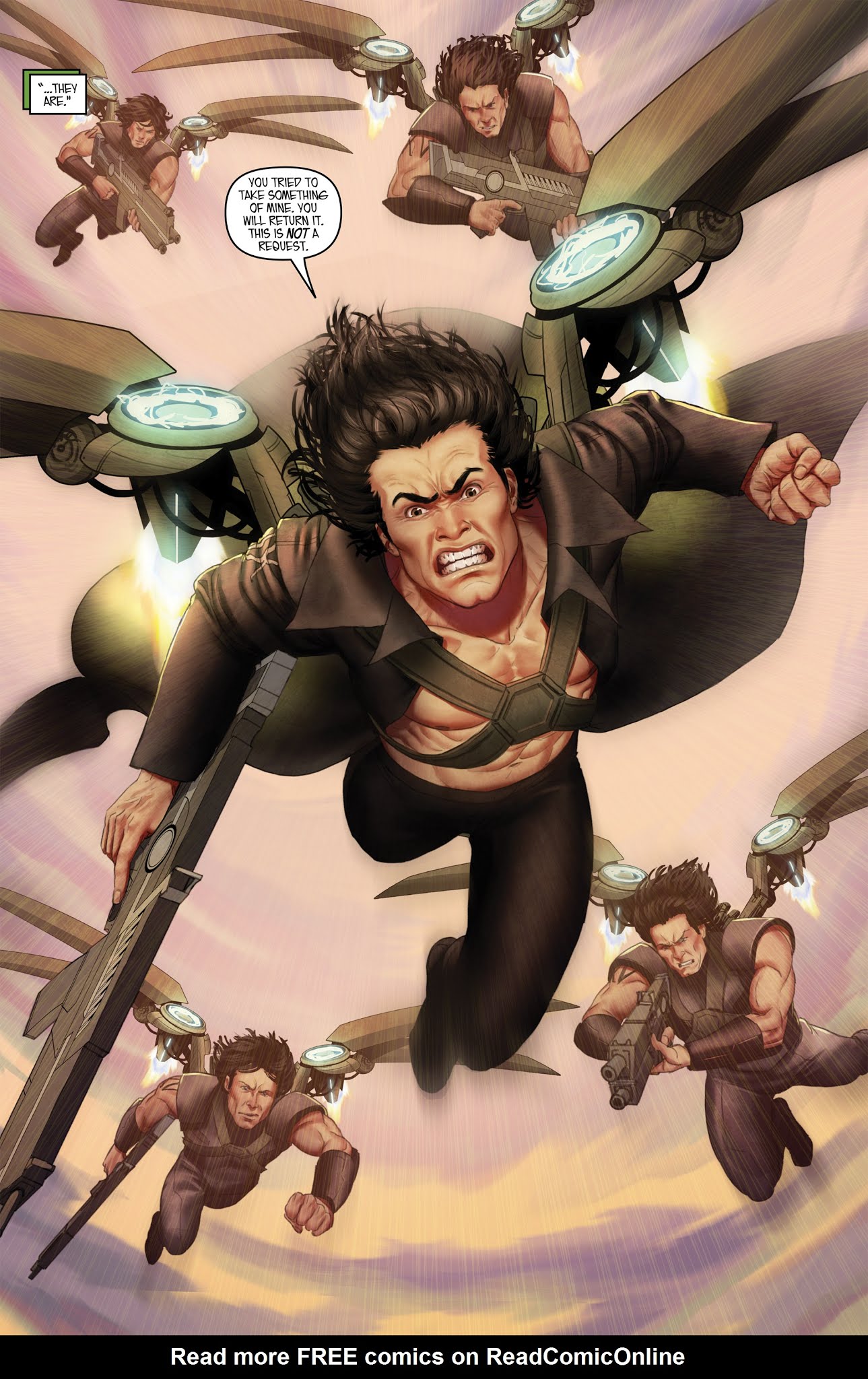 Read online Aphrodite IX: Ares comic -  Issue # Full - 12