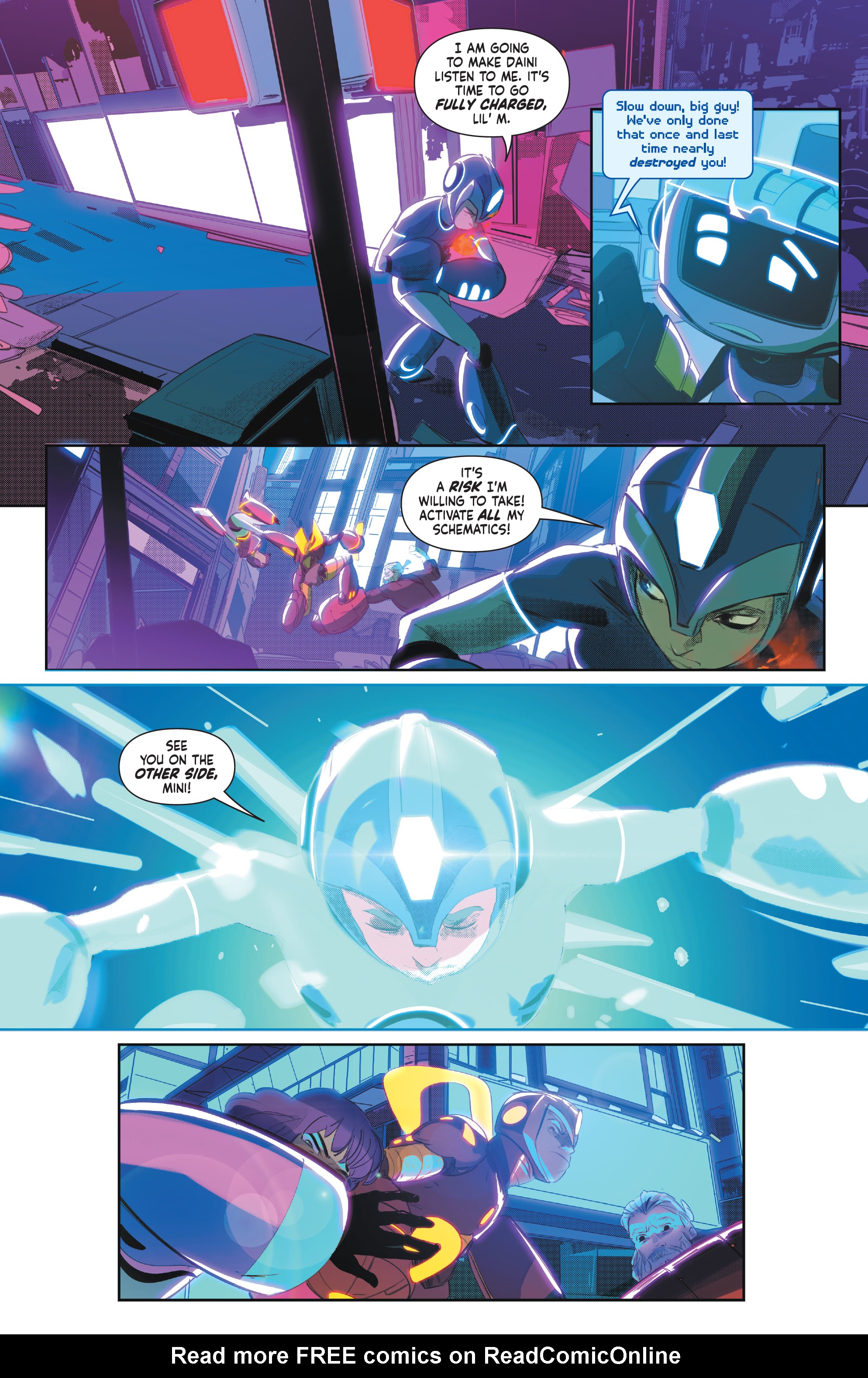 Read online Mega Man: Fully Charged comic -  Issue #5 - 22