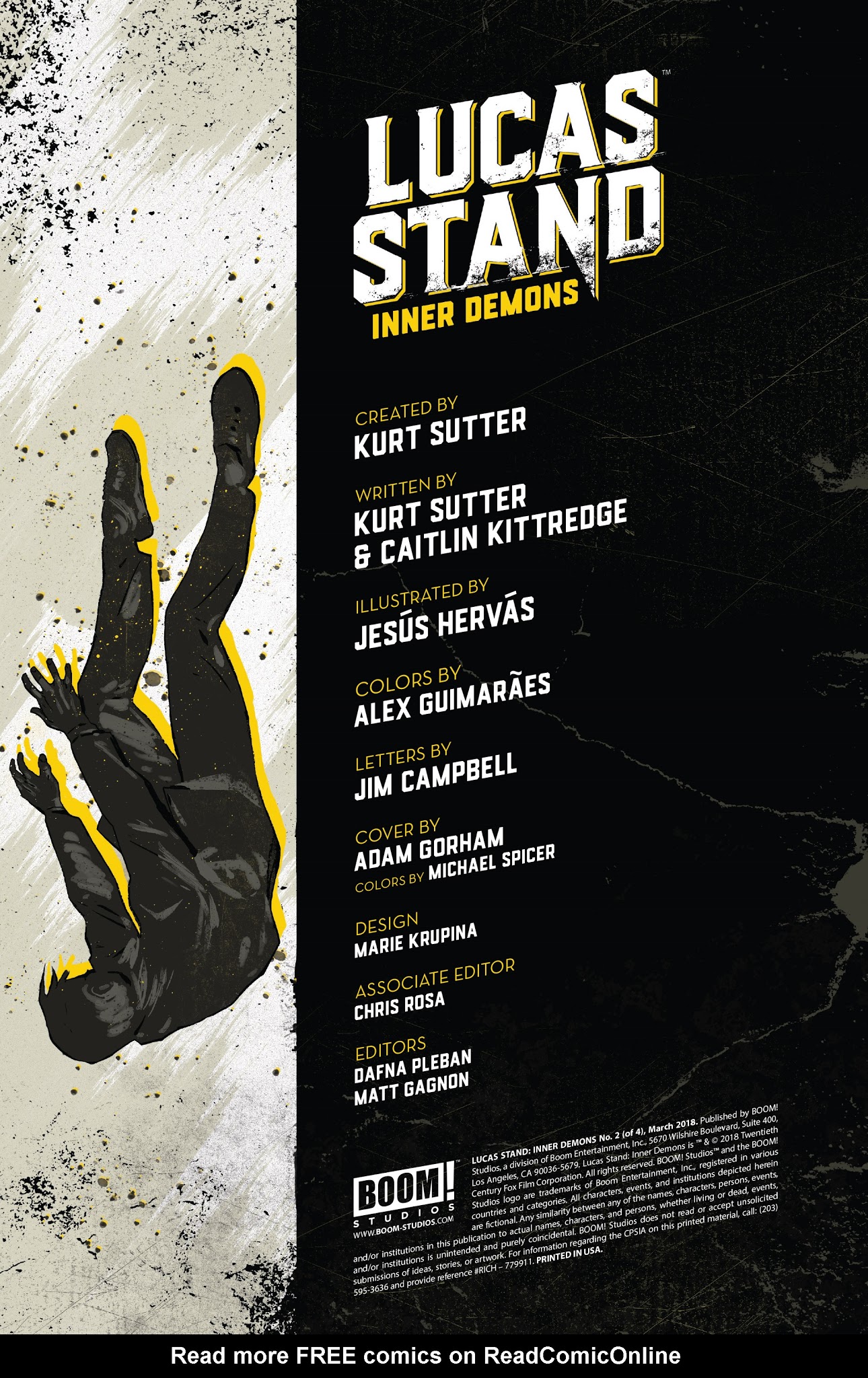 Read online Lucas Stand: Inner Demons comic -  Issue #2 - 2